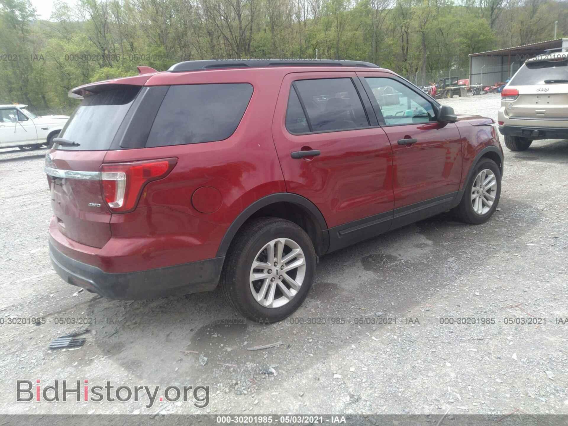 2017 FORD EXPLORER - VIN: 1FM5K8B86HGE28235 - Фото 4