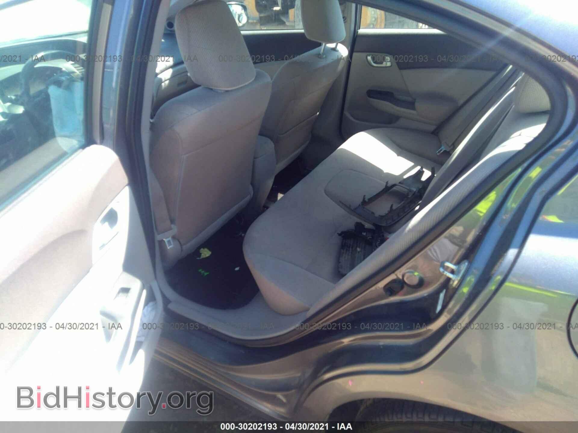 2012 HONDA CIVIC SDN - VIN: 19XFB2F83CE006402 - Фото 8