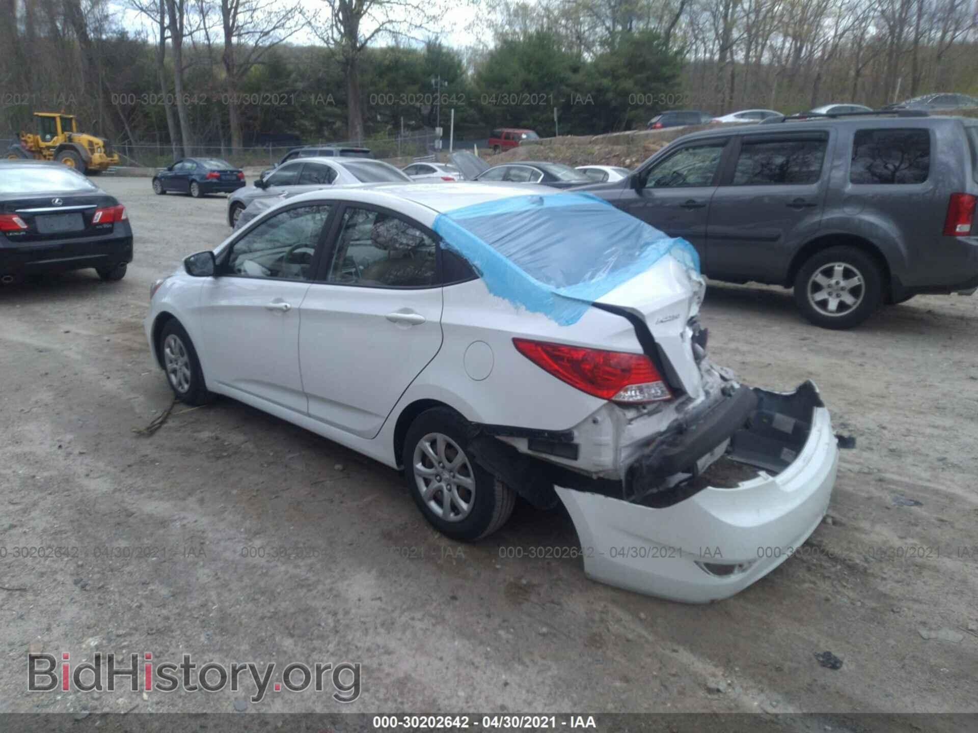 2014 HYUNDAI ACCENT - VIN: KMHCT4AE3EU665346 - Фото 3