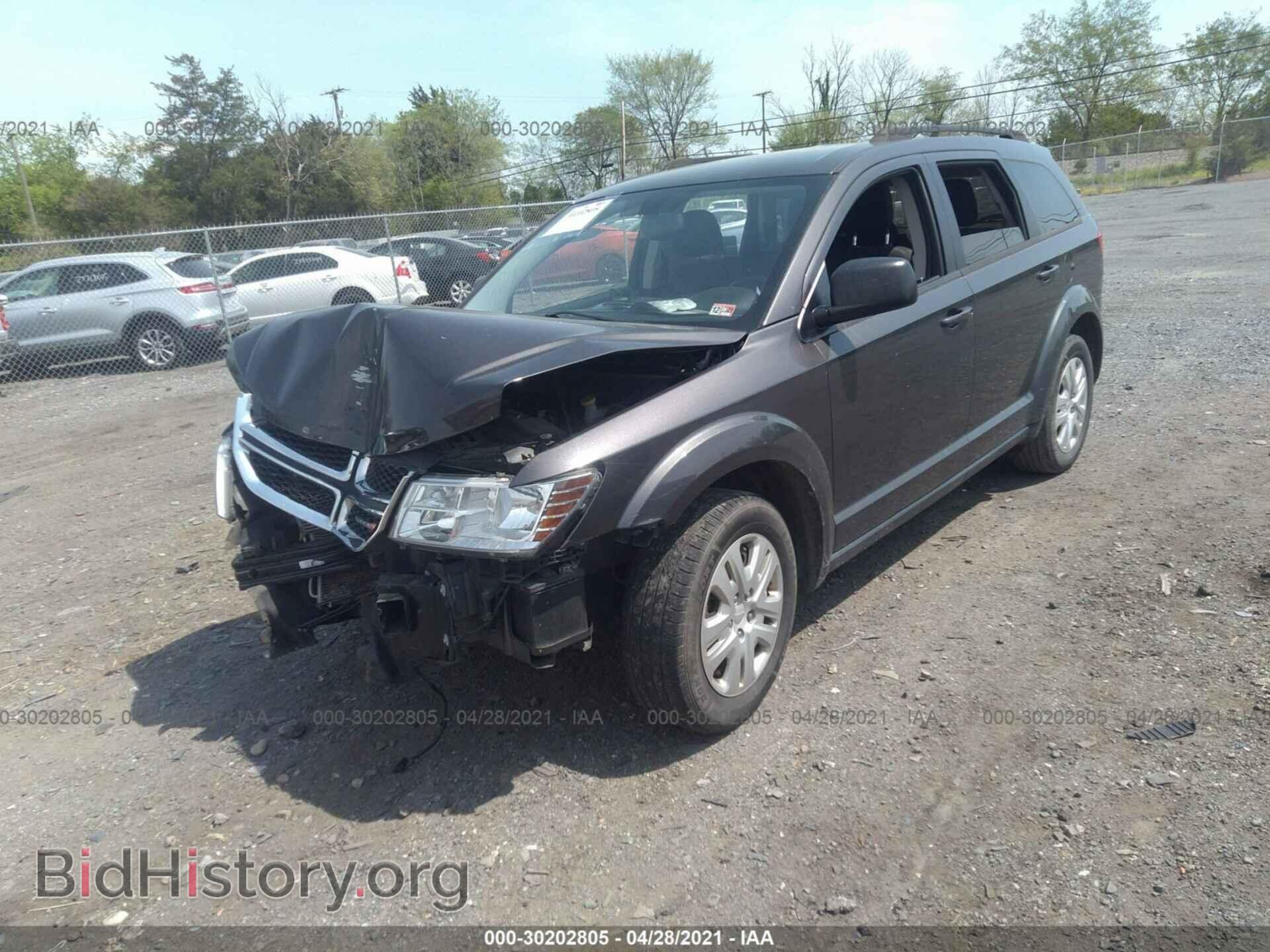 2016 DODGE JOURNEY - VIN: 3C4PDCAB2GT157935 - Фото 2