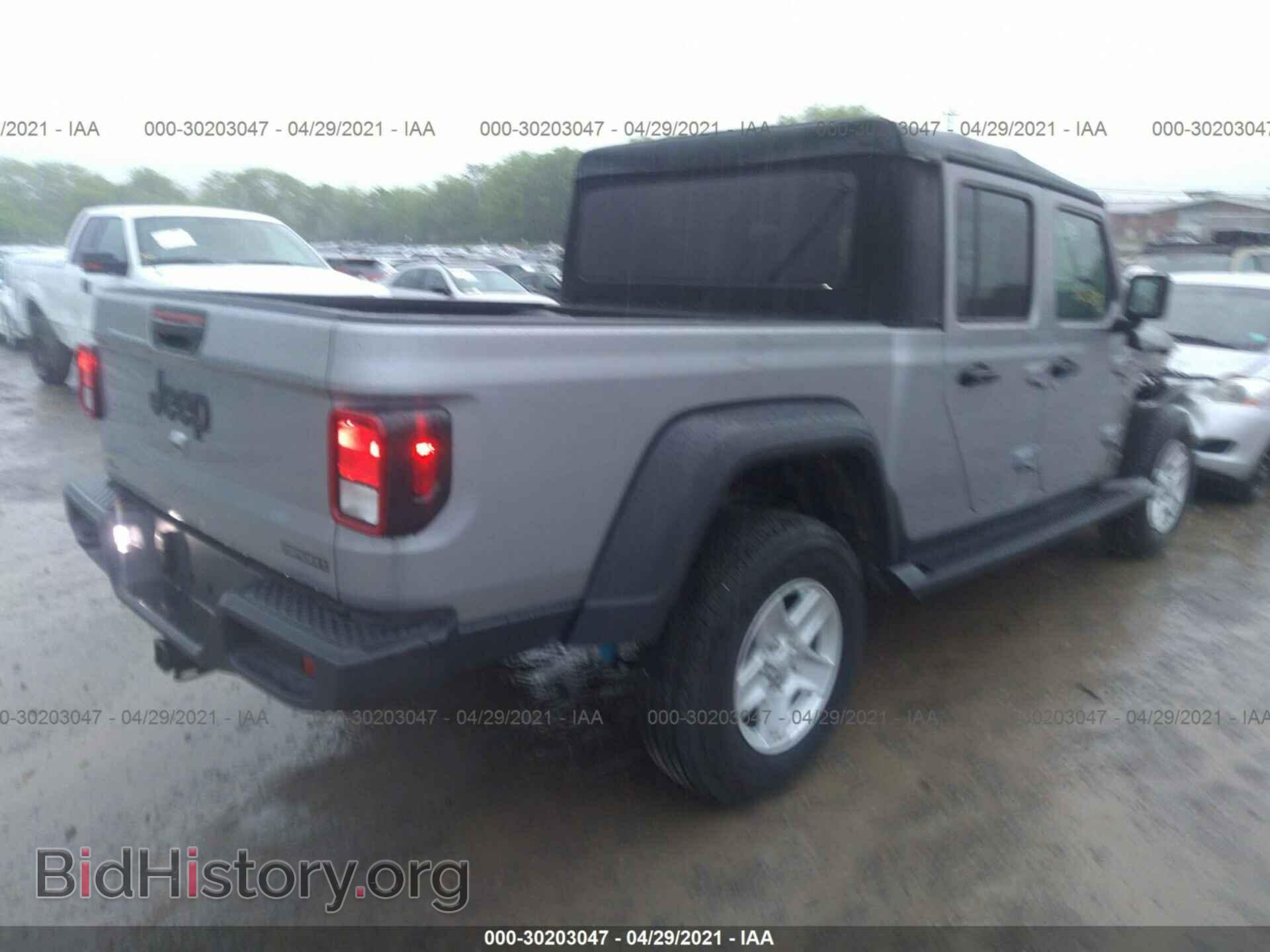 2020 JEEP GLADIATOR - VIN: 1C6HJTAG8LL174390 - Фото 4