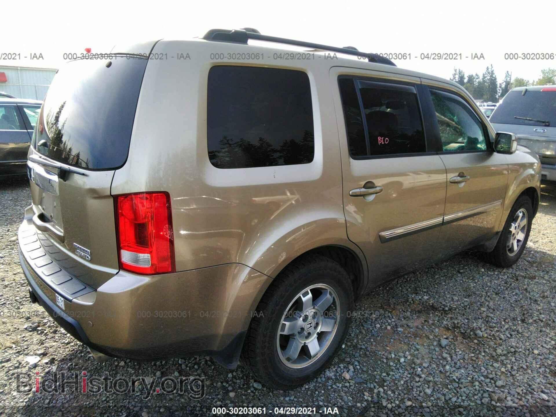 2010 HONDA PILOT - VIN: 5FNYF4H98AB006000 - Фото 4