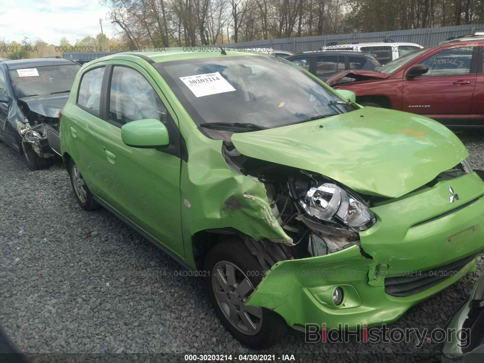 Photo ML32A4HJ0EH002689 - MITSUBISHI MIRAGE 2014