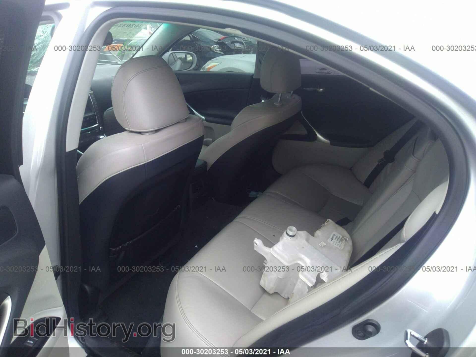 2011 LEXUS IS 250 - VIN: JTHCF5C22B5046889 - Фото 8