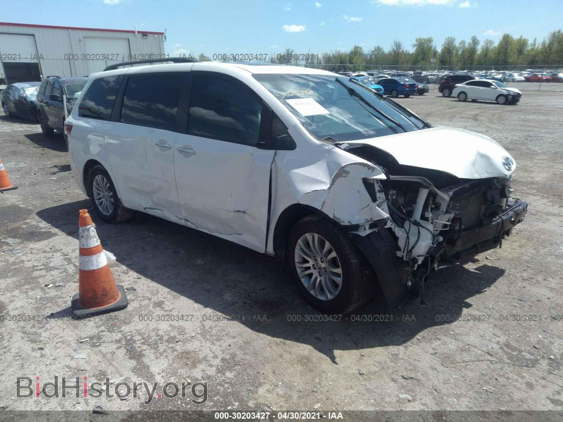 Photo 5TDYZ3DC7HS849856 - TOYOTA SIENNA 2017