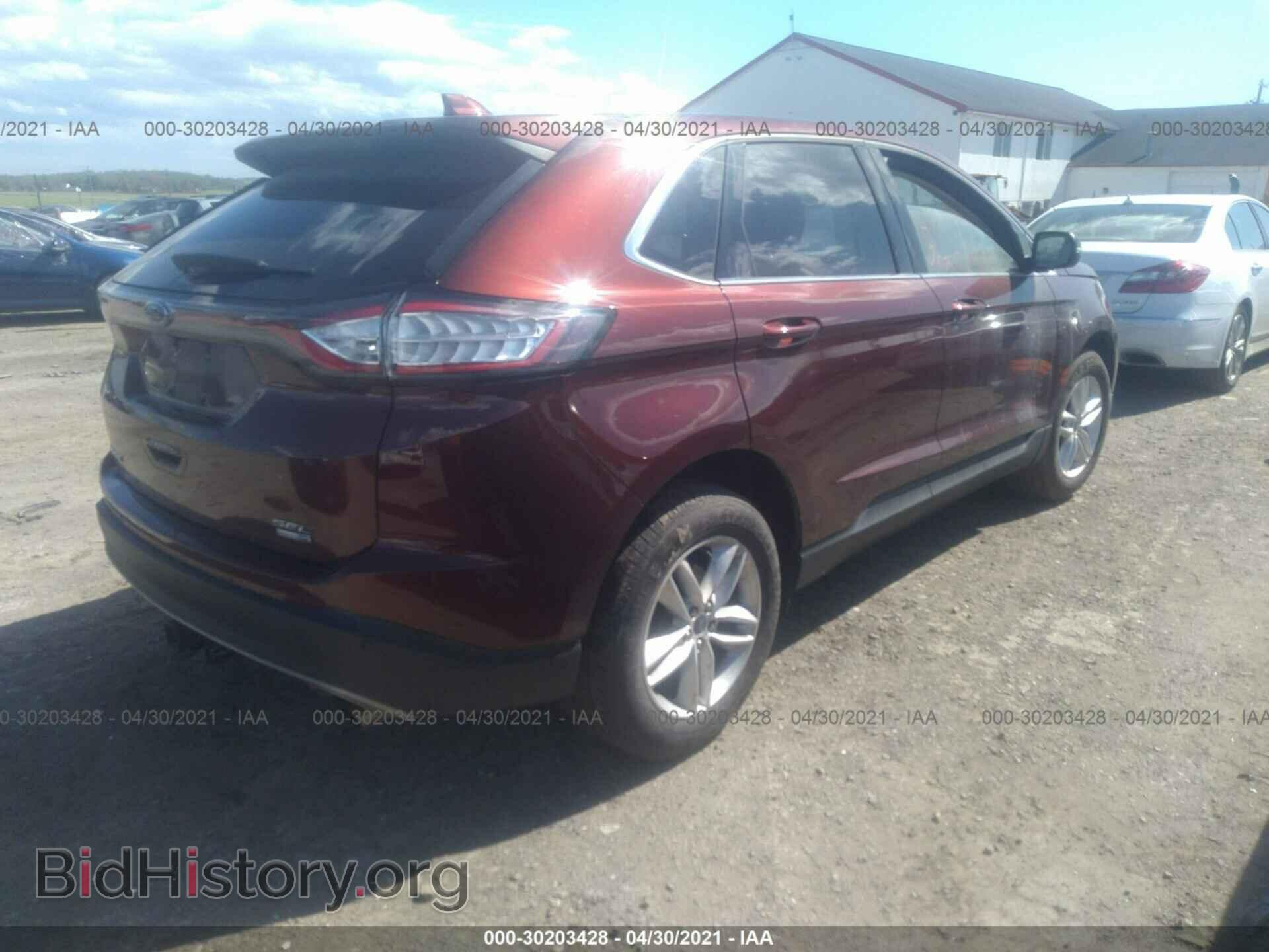 2015 FORD EDGE - VIN: 2FMTK4J96FBC18622 - Фото 4