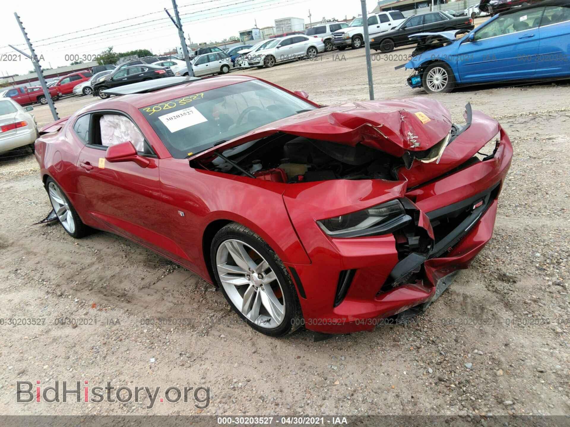 Photo 1G1FB1RS0G0143760 - CHEVROLET CAMARO 2016
