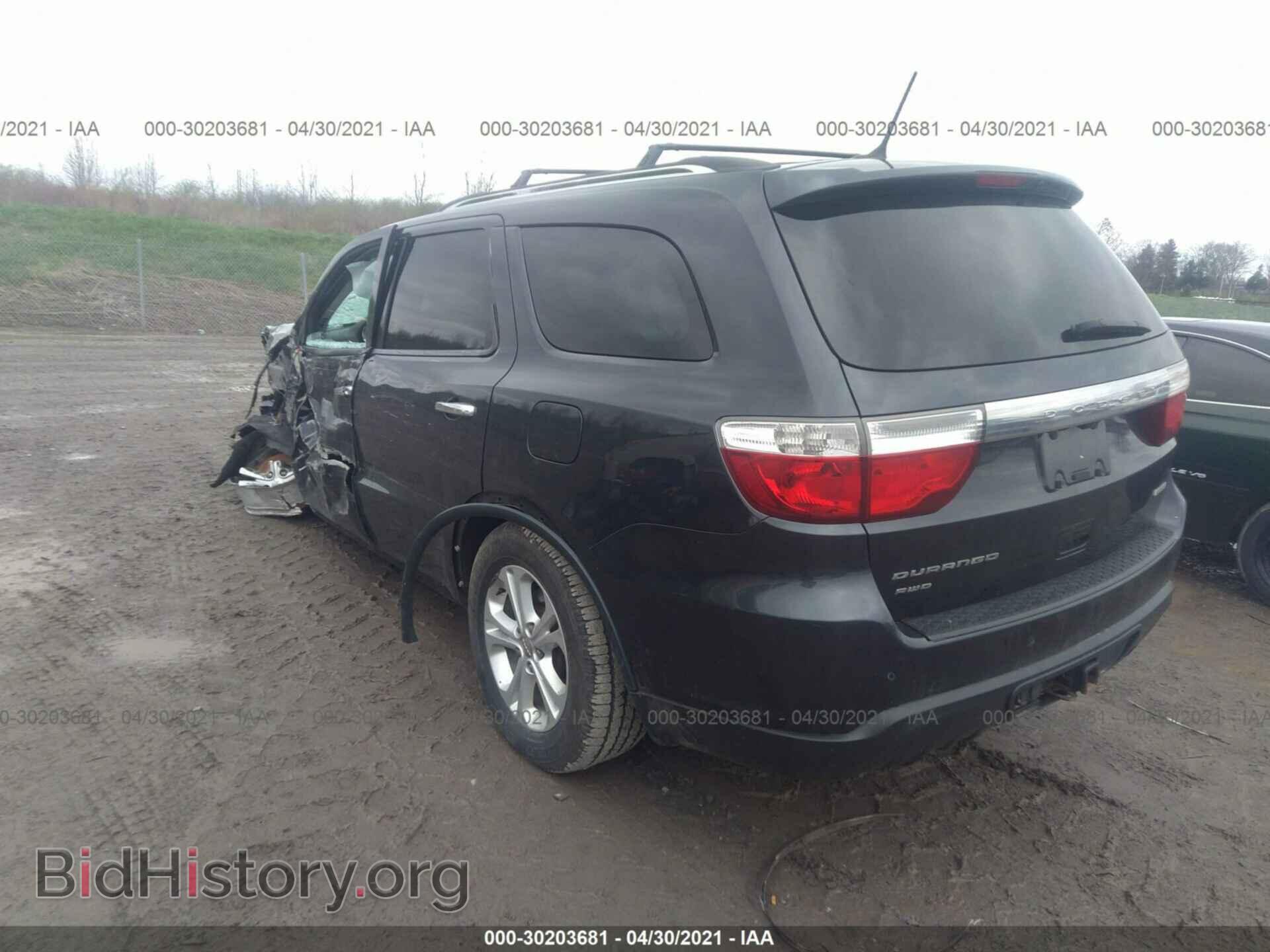 2013 DODGE DURANGO - VIN: 1C4RDJDG8DC663099 - Фото 3