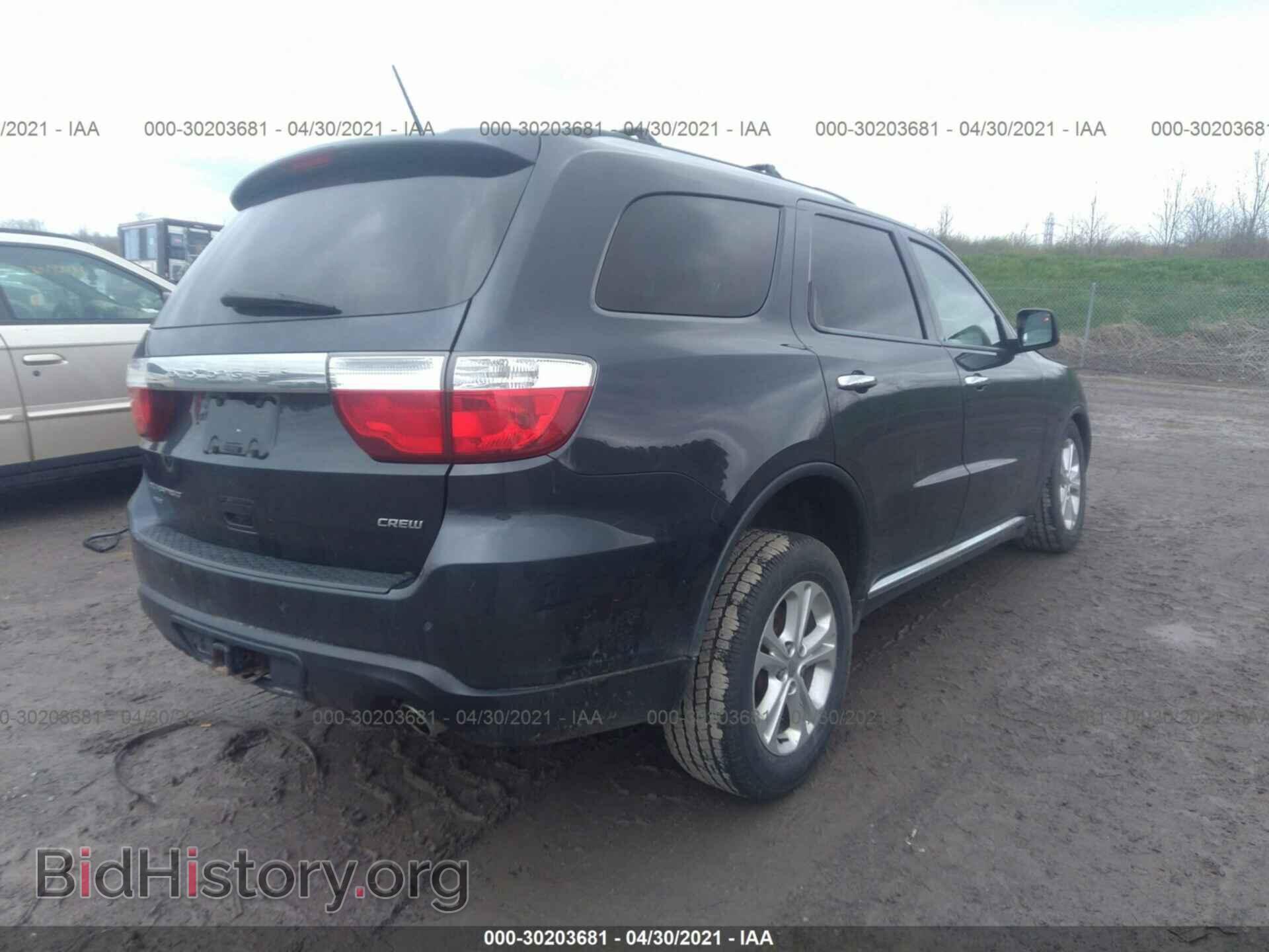 2013 DODGE DURANGO - VIN: 1C4RDJDG8DC663099 - Фото 4
