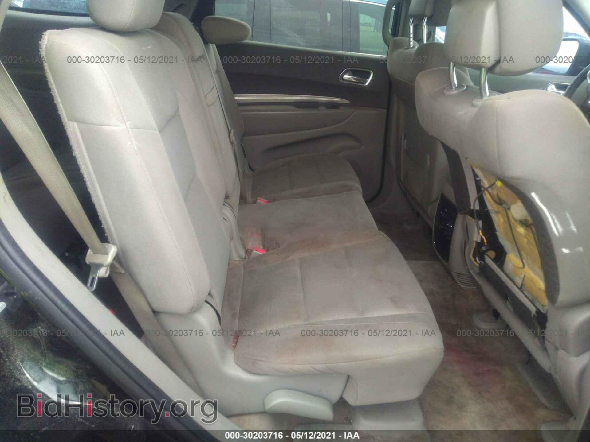 2012 DODGE DURANGO - VIN: 1C4RDJAGXCC172696 - Photo 8