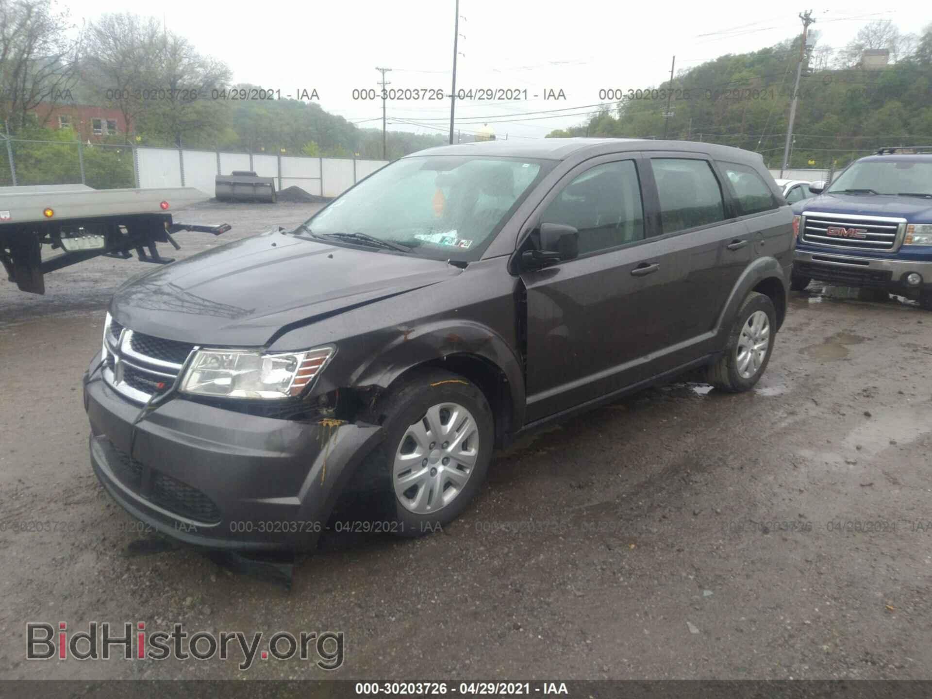 2015 DODGE JOURNEY - VIN: 3C4PDCAB2FT637357 - Фото 2