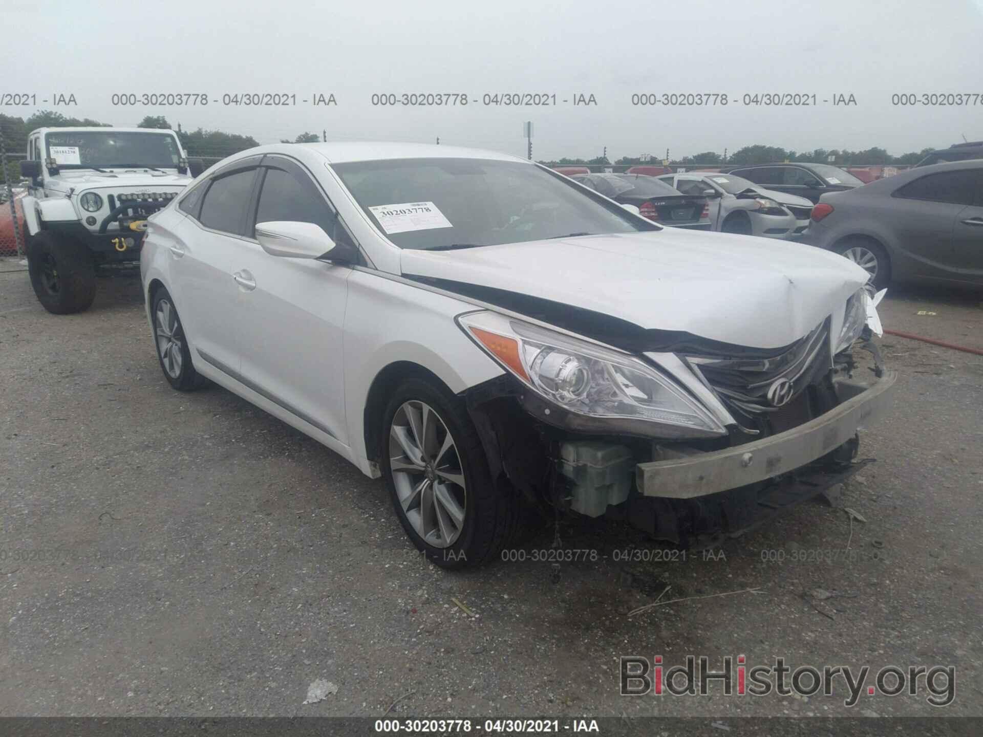 Photo KMHFG4JG8GA500609 - HYUNDAI AZERA 2016