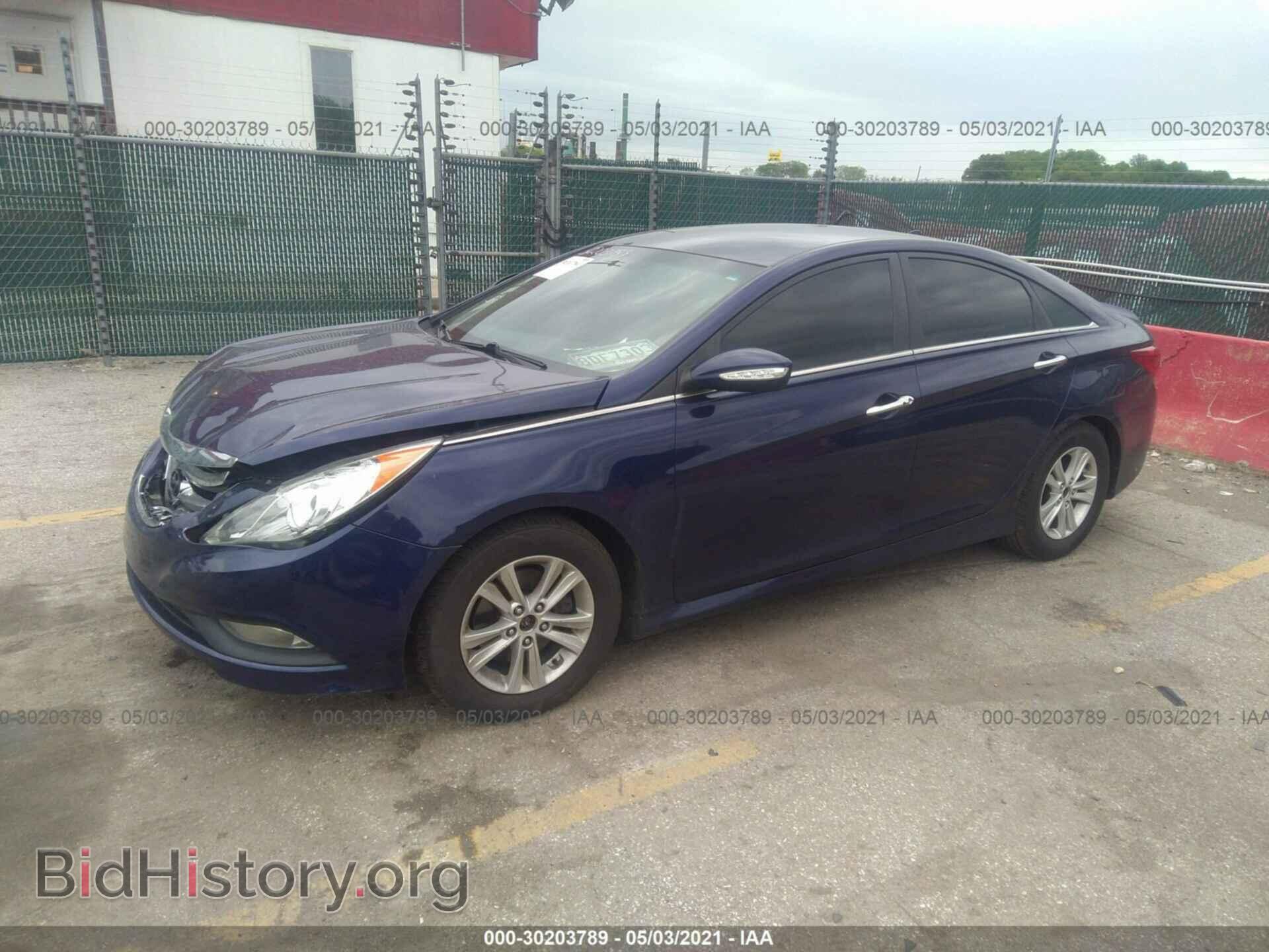 2014 HYUNDAI SONATA - VIN: 5NPEC4AB6EH855283 - Фото 2
