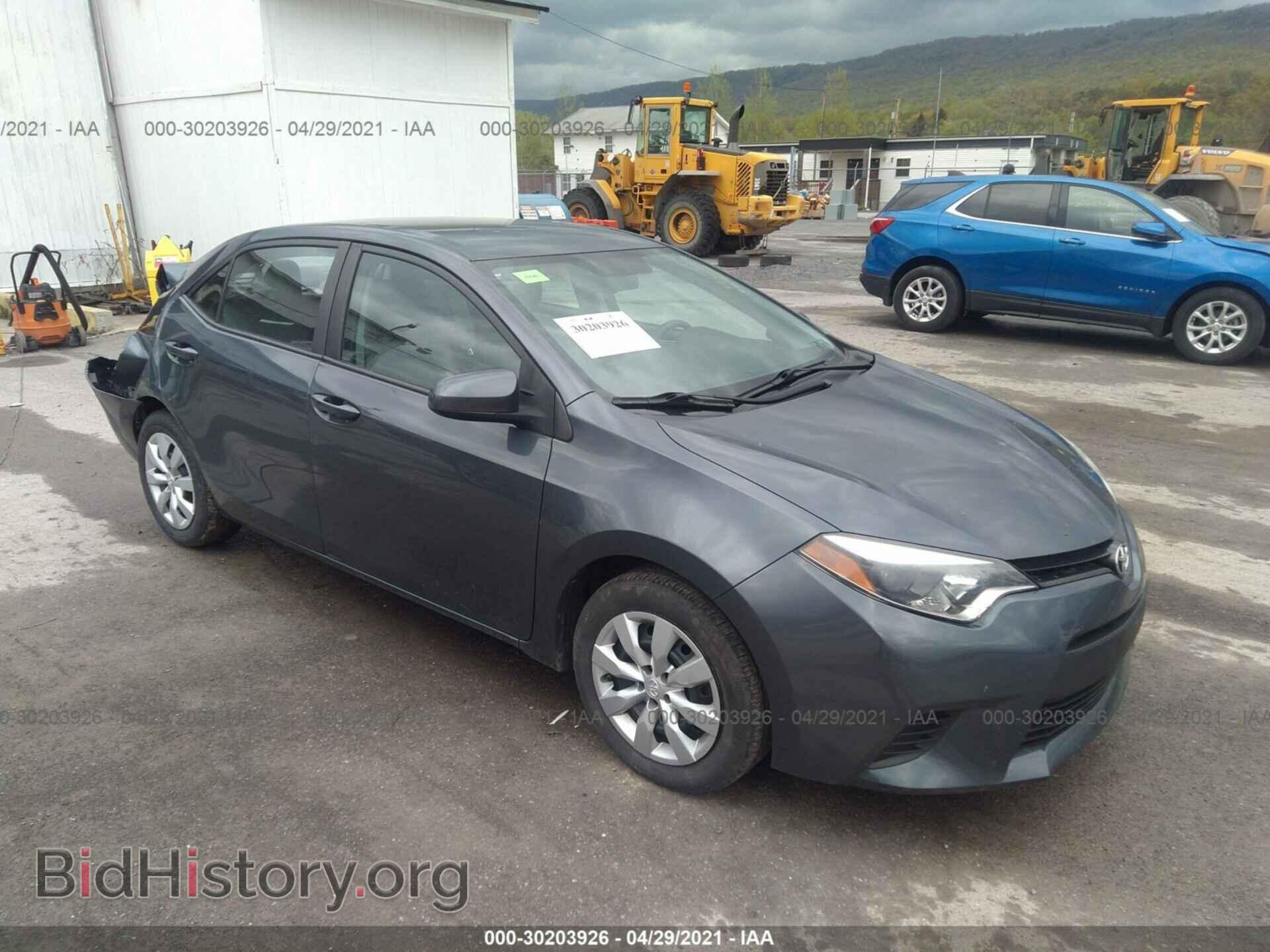 Photo 2T1BURHE1EC005786 - TOYOTA COROLLA 2014