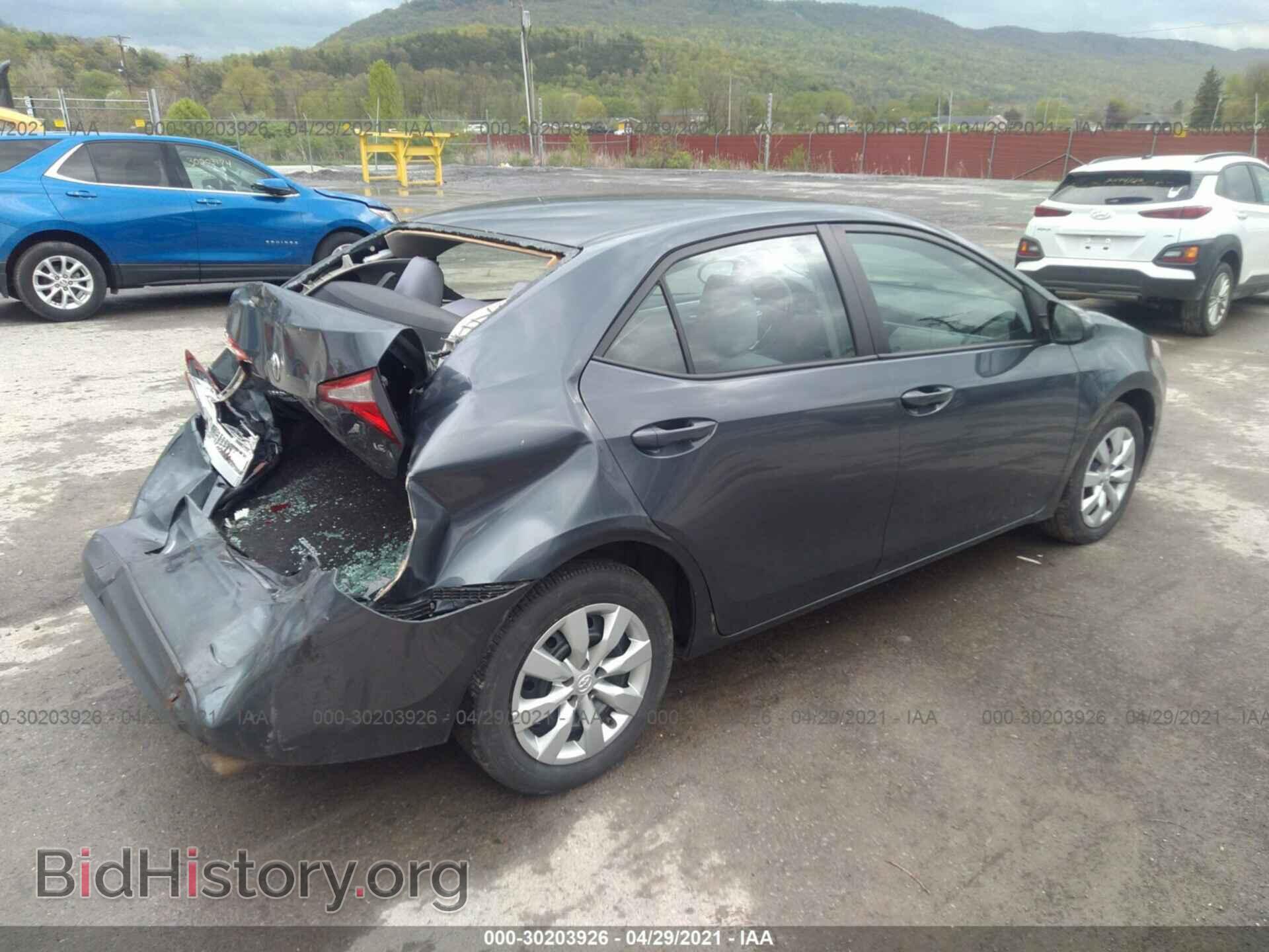 2014 TOYOTA COROLLA - VIN: 2T1BURHE1EC005786 - Фото 4