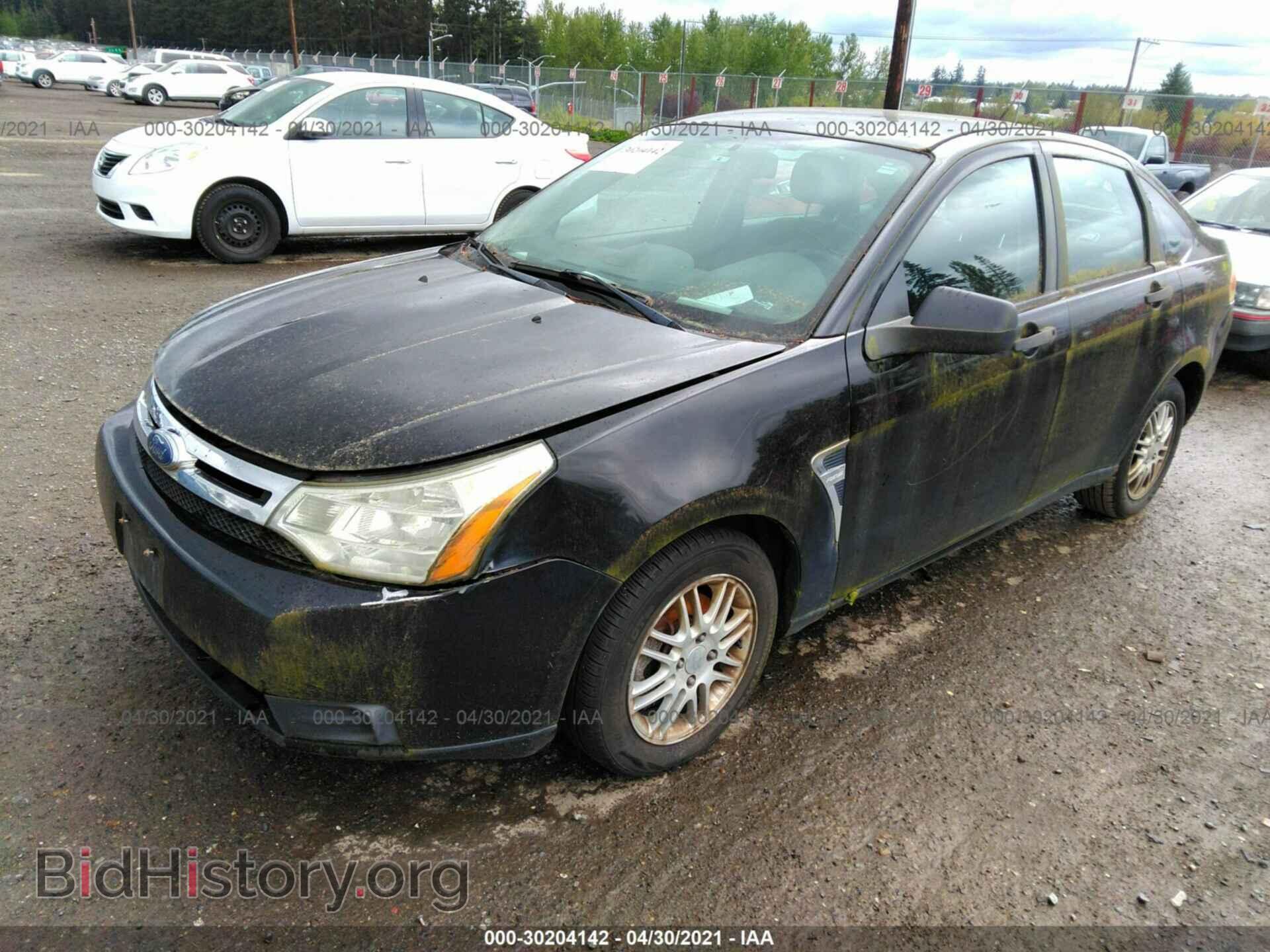2008 FORD FOCUS - VIN: 1FAHP35N58W292831 - Фото 2