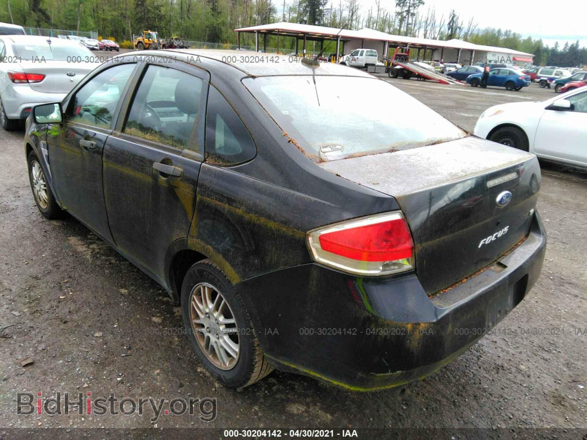 2008 FORD FOCUS - VIN: 1FAHP35N58W292831 - Фото 3