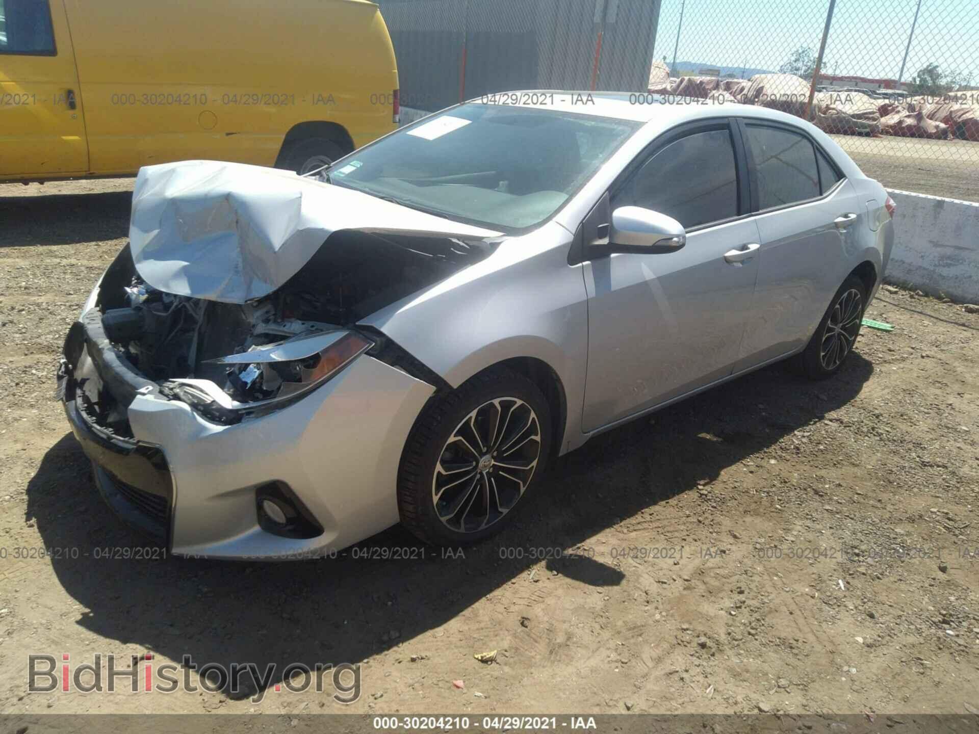 2014 TOYOTA COROLLA - VIN: 5YFBURHE6EP034880 - Photo 2