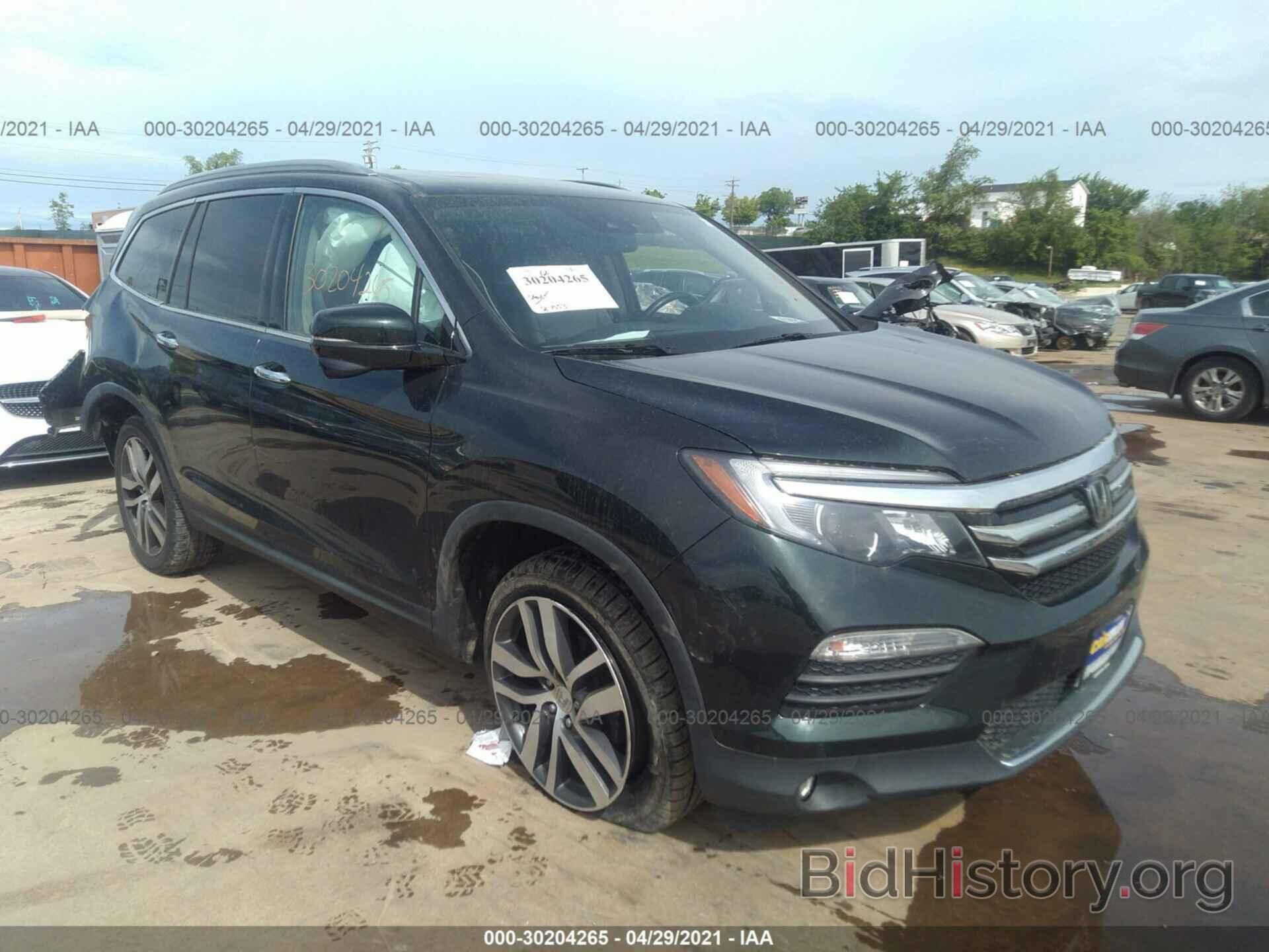 Photo 5FNYF6H96GB040408 - HONDA PILOT 2016