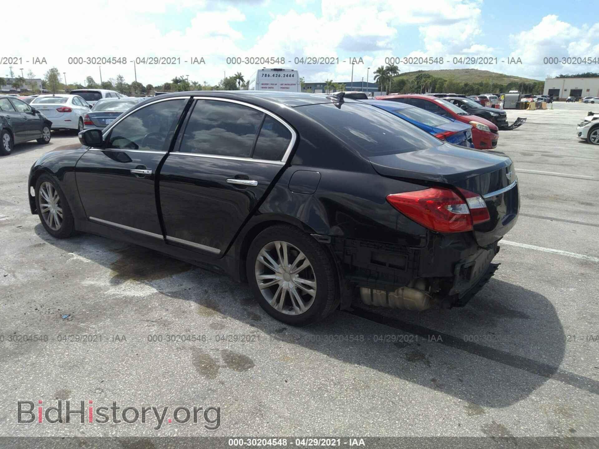 2012 HYUNDAI GENESIS - VIN: KMHGC4DF4CU208001 - Фото 3