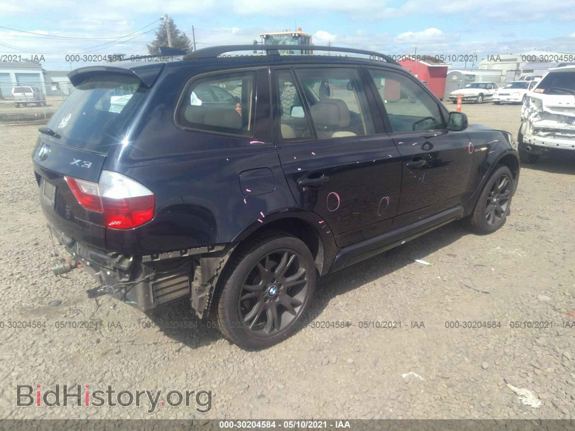 2008 BMW X3 - VIN: WBXPC93438WJ22016 - Фото 4