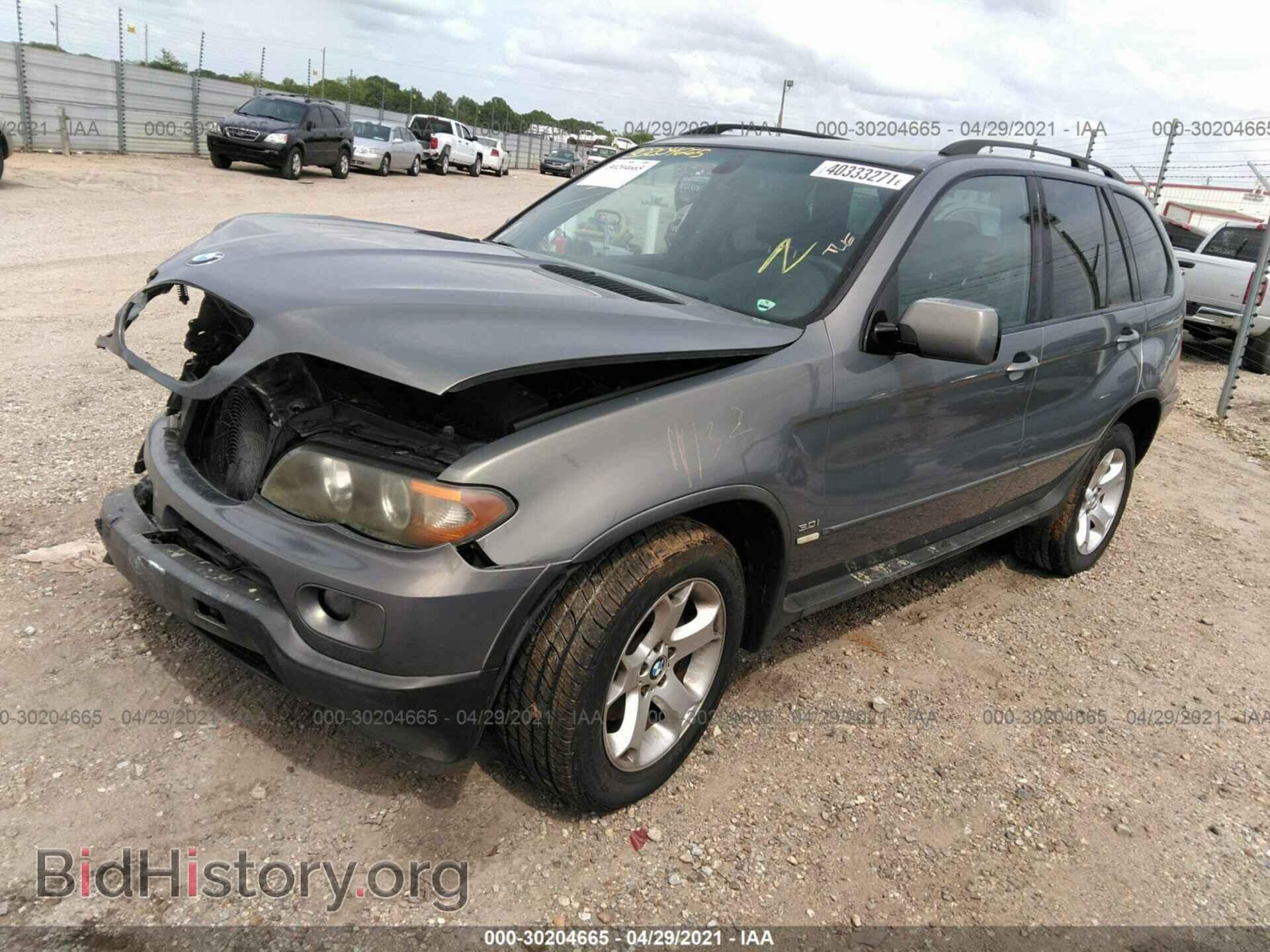 2006 BMW X5 - VIN: 5UXFA135X6LY45593 - Фото 2