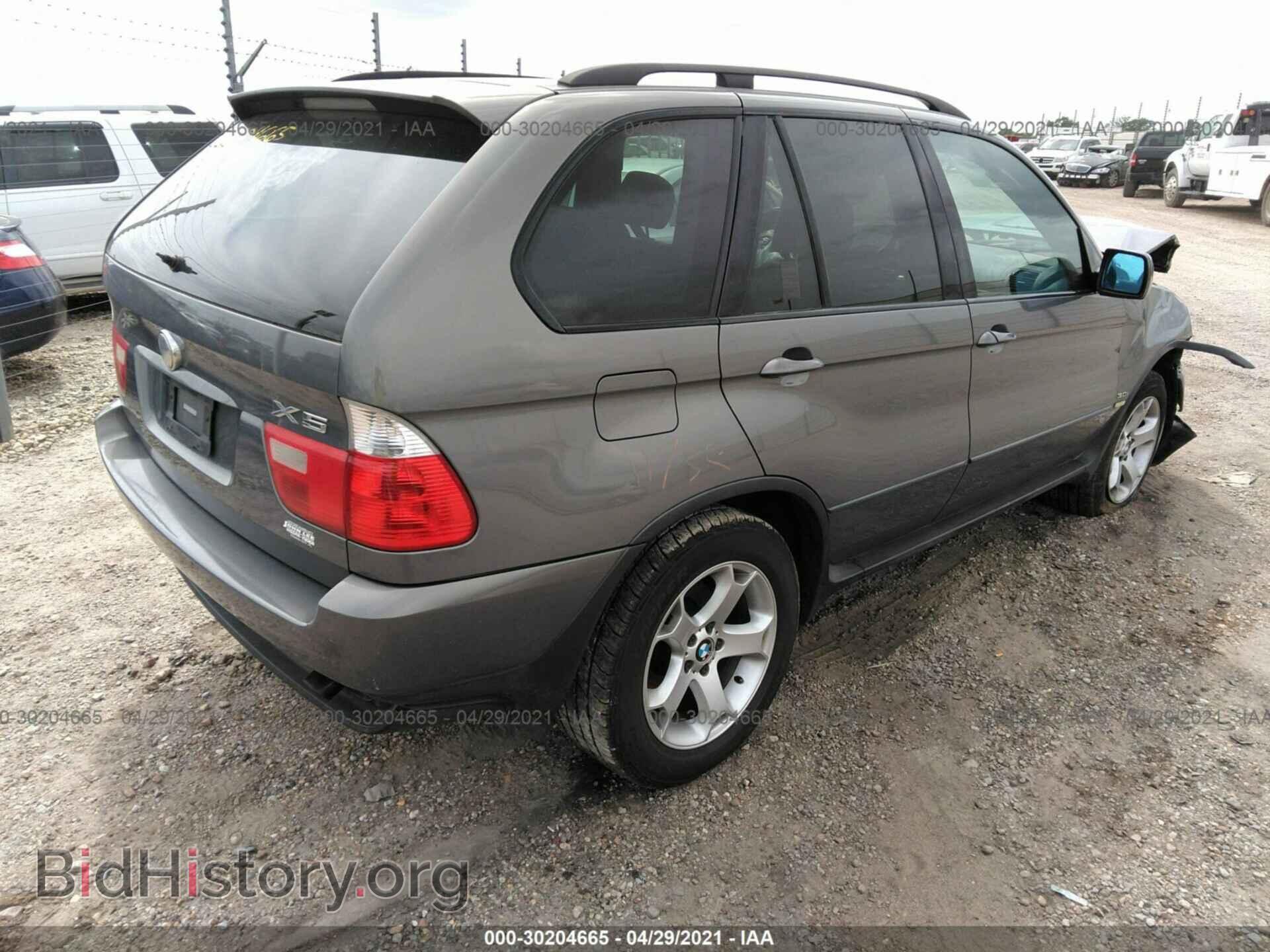 2006 BMW X5 - VIN: 5UXFA135X6LY45593 - Фото 4