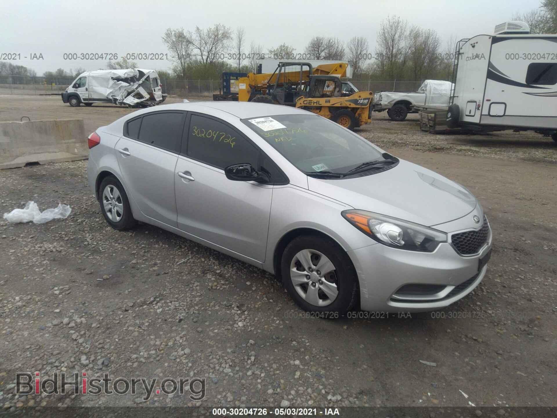 Photo KNAFK4A67F5260872 - KIA FORTE 2015