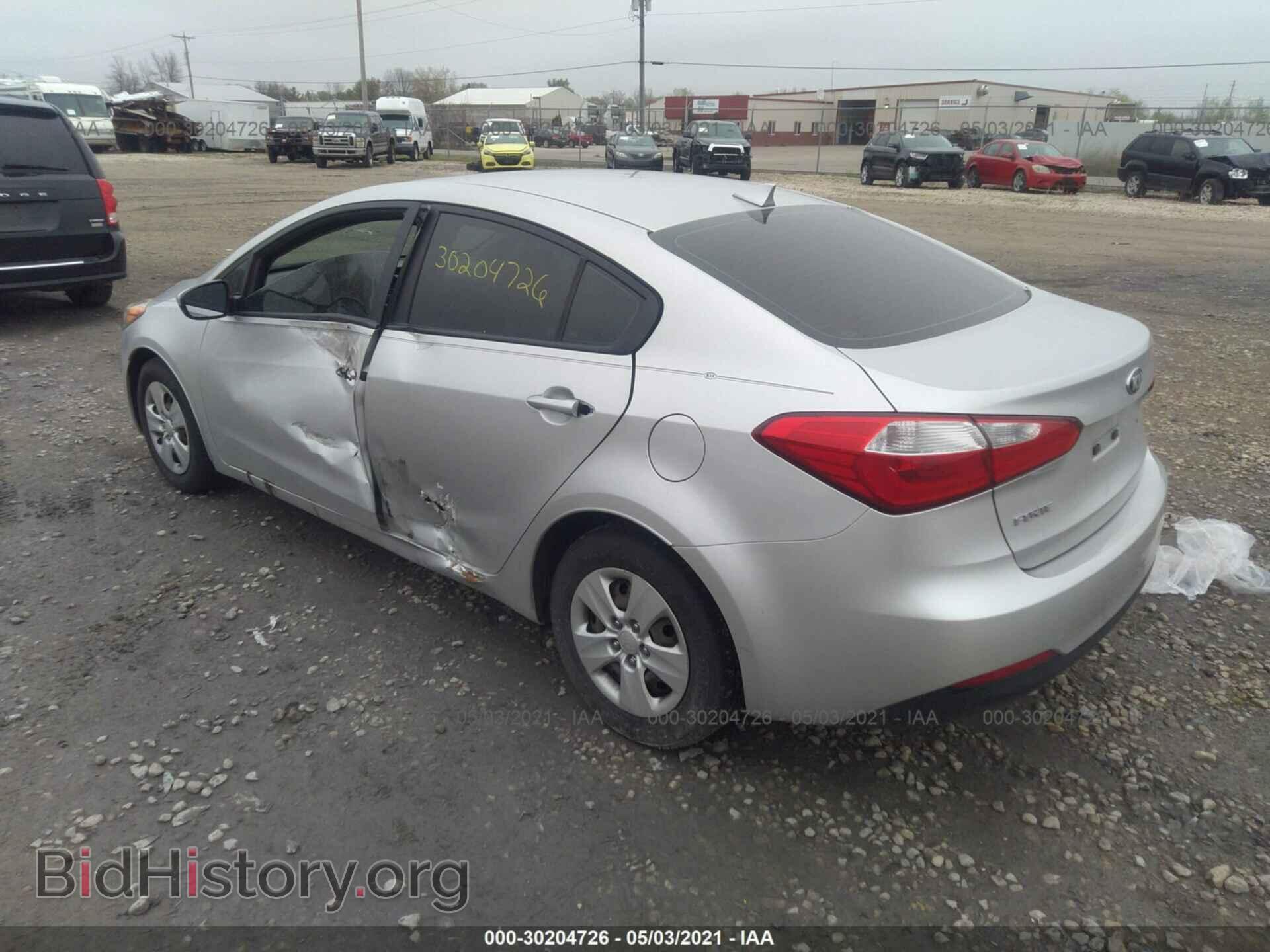 2015 KIA FORTE - VIN: KNAFK4A67F5260872 - Фото 3