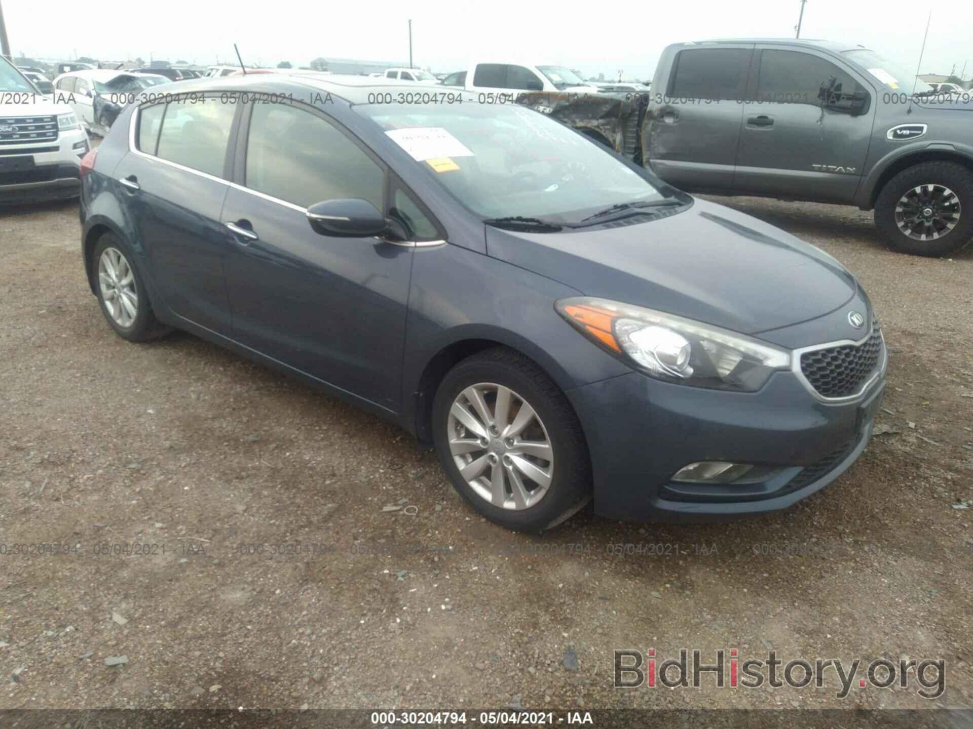 Photo KNAFX5A87F5289085 - KIA FORTE 5-DOOR 2015