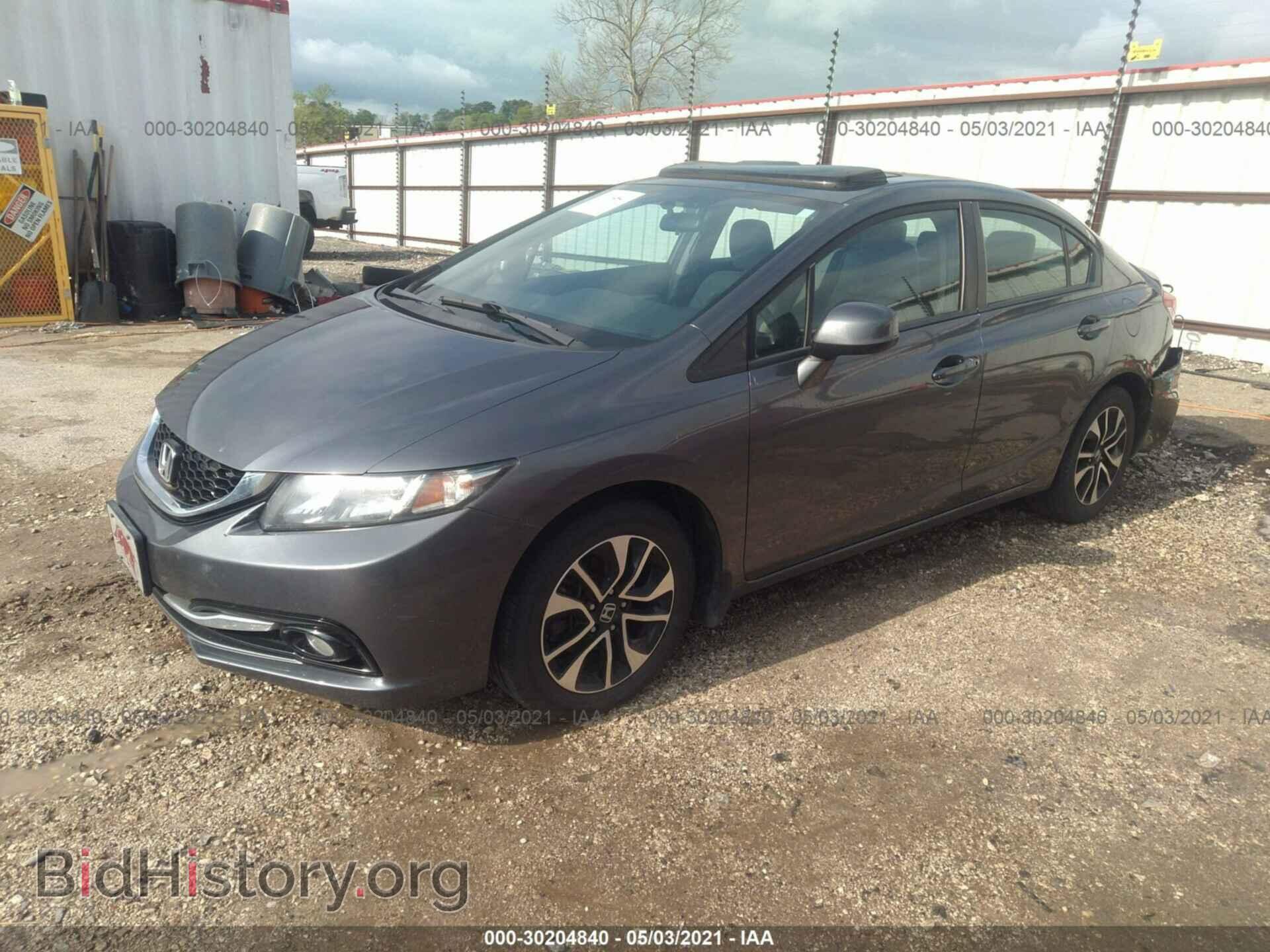 2013 HONDA CIVIC SDN - VIN: 19XFB2F91DE014153 - Фото 2