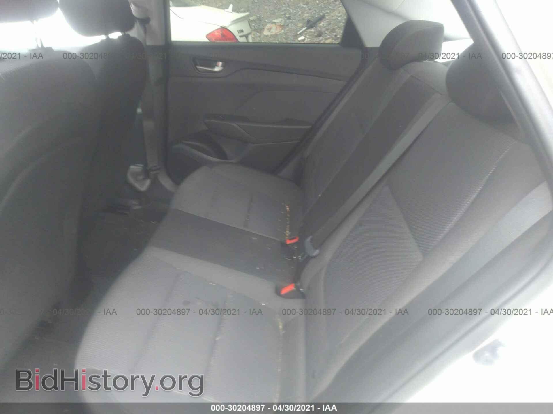2018 HYUNDAI ACCENT - VIN: 3KPC24A34JE012782 - Фото 8