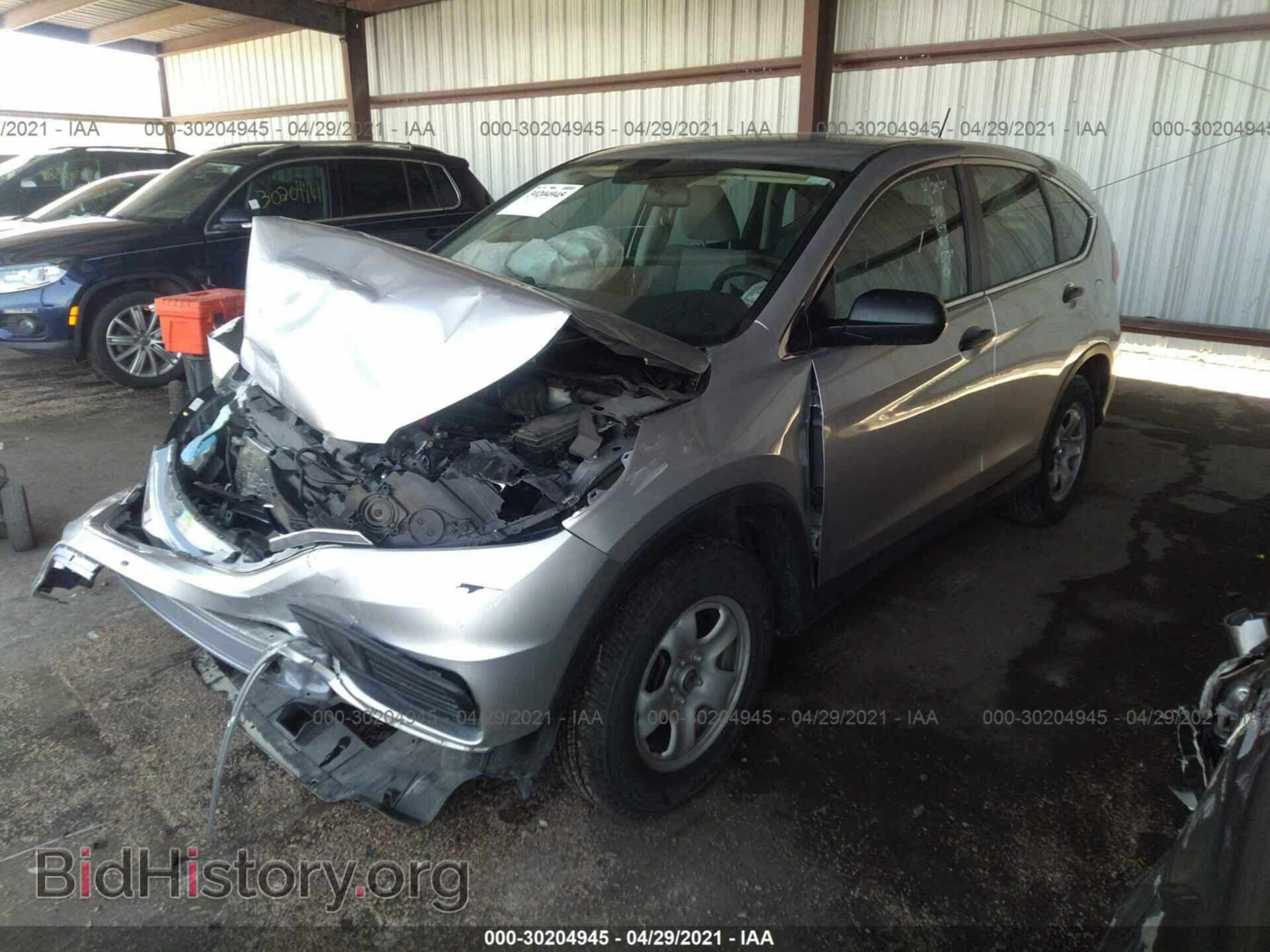 2016 HONDA CR-V - VIN: 3CZRM3H36GG700729 - Фото 2