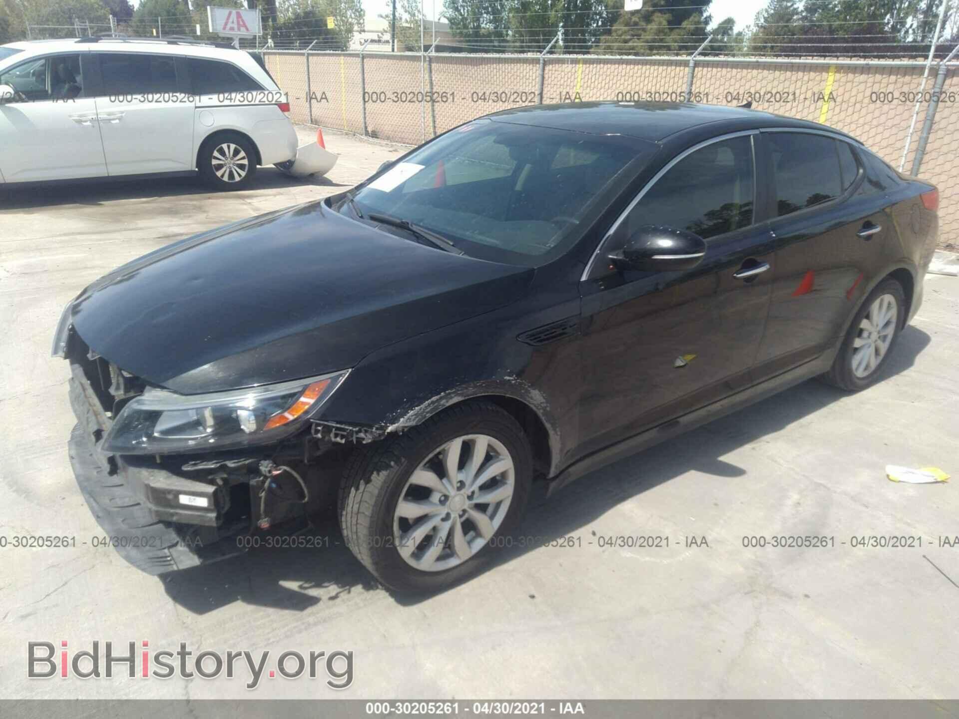 2014 KIA OPTIMA - VIN: 5XXGN4A70EG268720 - Фото 2