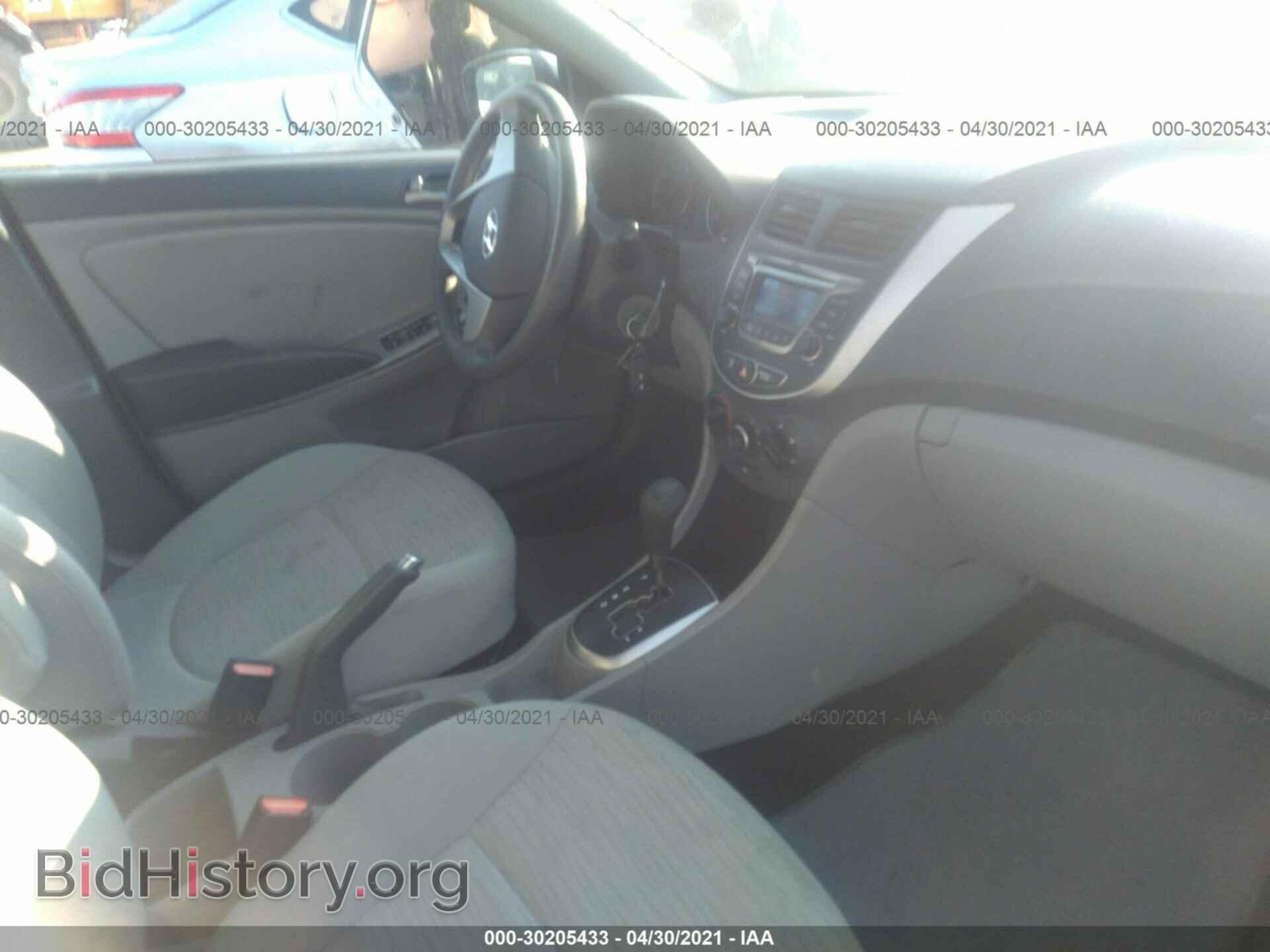 2016 HYUNDAI ACCENT - VIN: KMHCT4AE2GU072600 - Фото 5