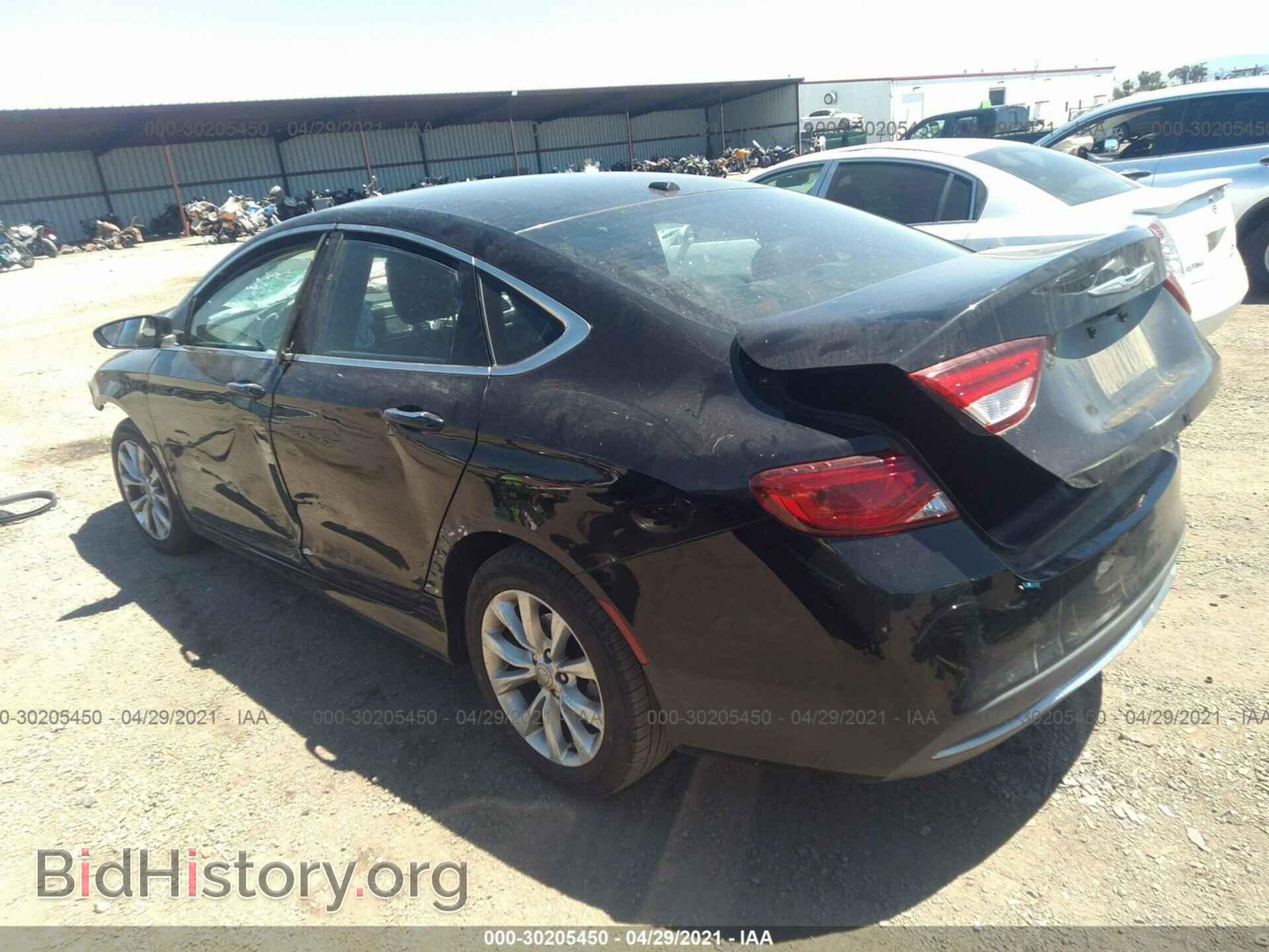 2015 CHRYSLER 200 - VIN: 1C3CCCCB8FN660189 - Фото 3