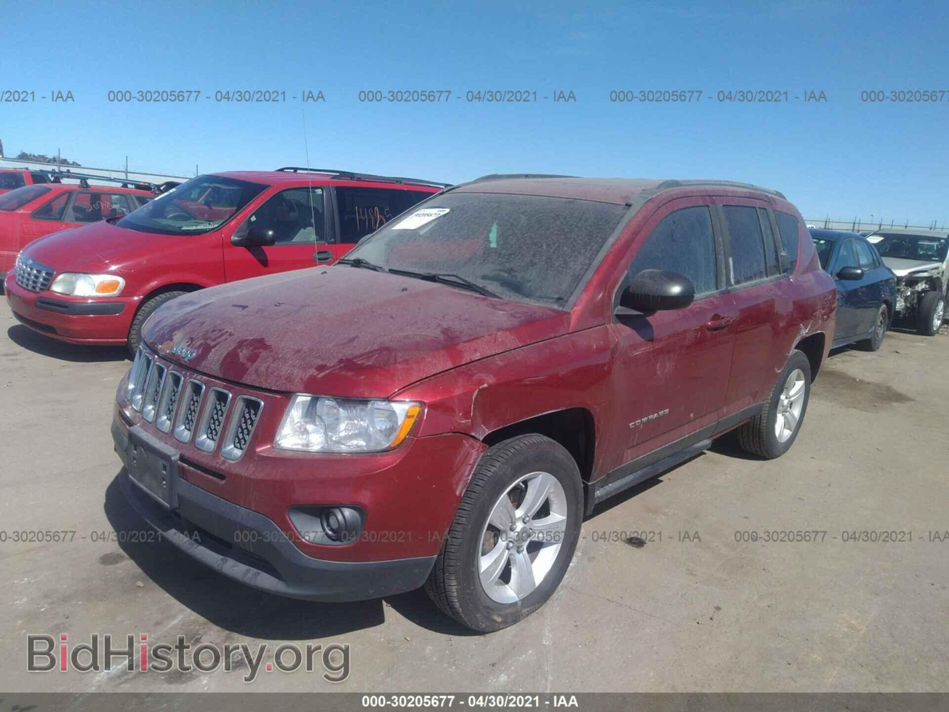 2012 JEEP COMPASS - VIN: 1C4NJDEBXCD599412 - Photo 2