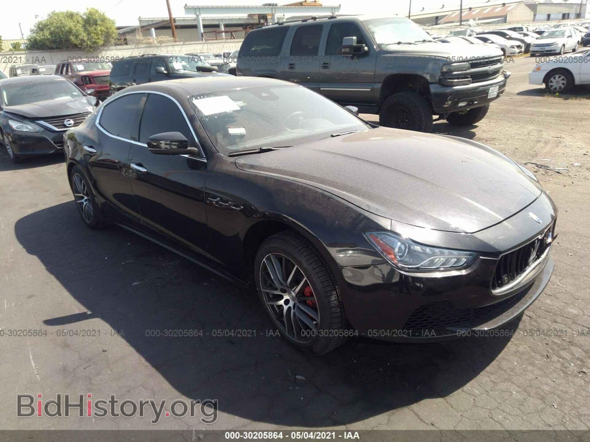 Фотография ZAM57RSS3H1262472 - MASERATI GHIBLI 2017