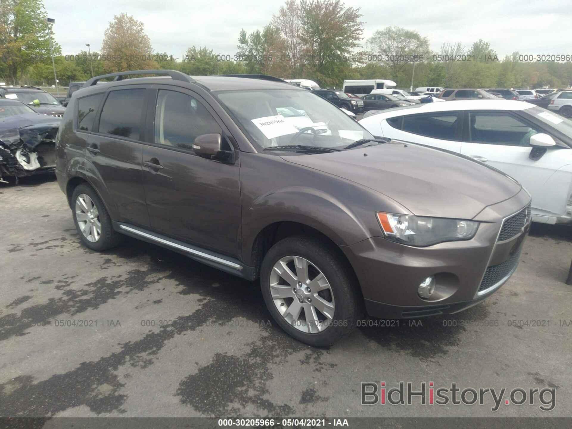 Photo JA4JT3AWXCU002474 - MITSUBISHI OUTLANDER 2012