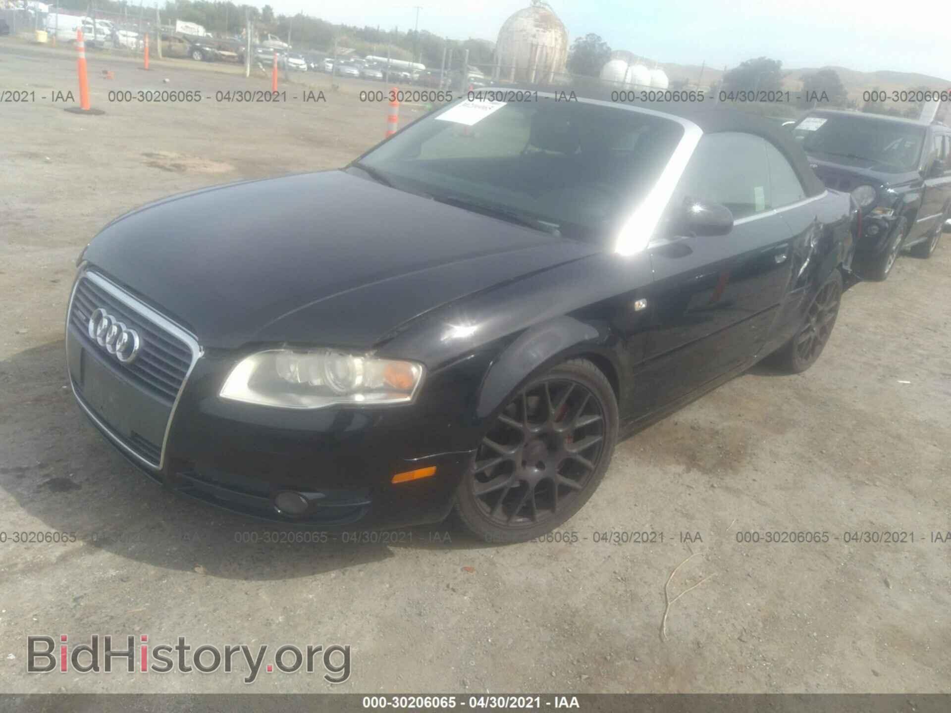 2007 AUDI A4 - VIN: WAUDH48H07K017534 - Фото 2