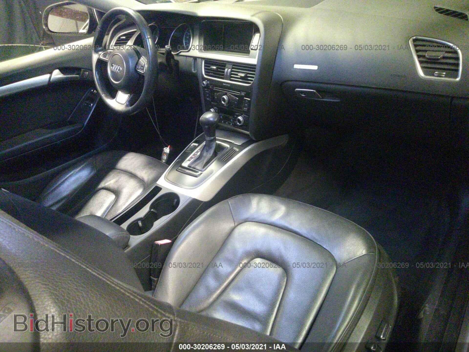 2013 AUDI A5 - VIN: WAUCFAFR3DA045728 - Фото 5