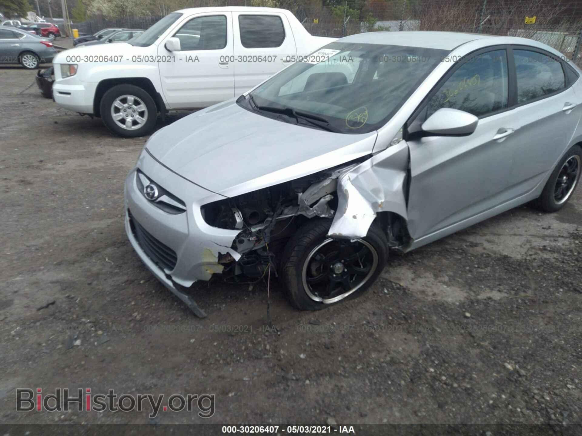 2014 HYUNDAI ACCENT - VIN: KMHCU4AE0EU588898 - Фото 6