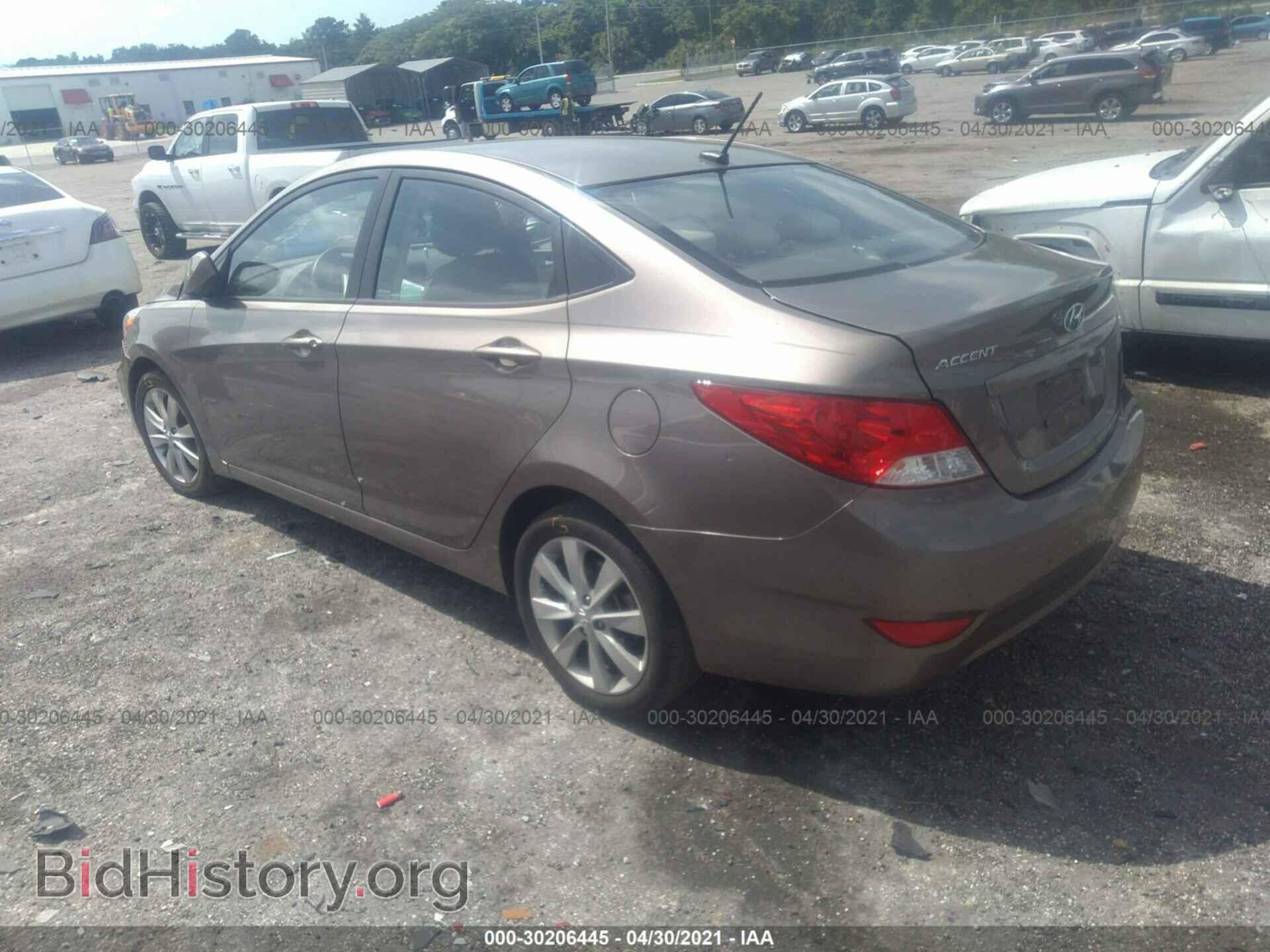 2014 HYUNDAI ACCENT - VIN: KMHCU4AE2EU593049 - Photo 3