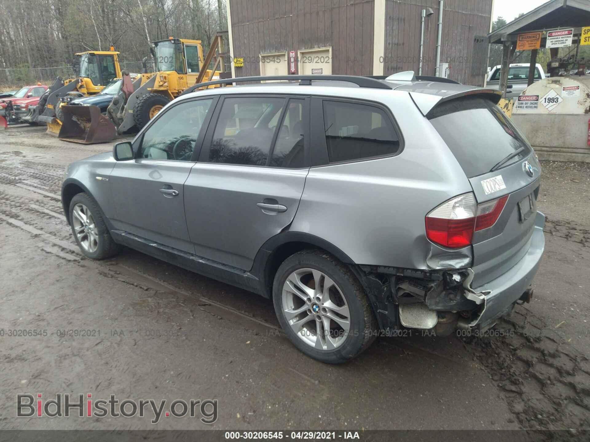 2007 BMW X3 - VIN: WBXPC93447WF07294 - Фото 3