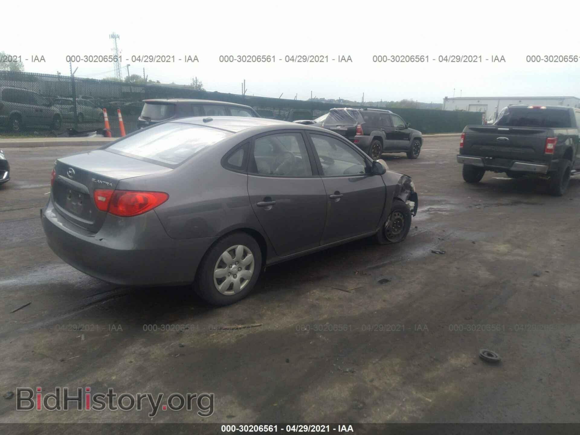2008 HYUNDAI ELANTRA - VIN: KMHDU46D78U499032 - Фото 4