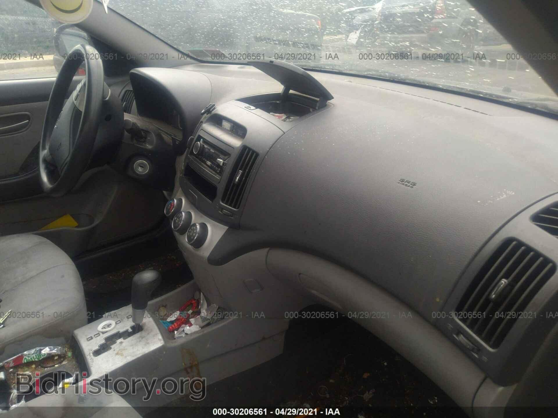 2008 HYUNDAI ELANTRA - VIN: KMHDU46D78U499032 - Фото 5