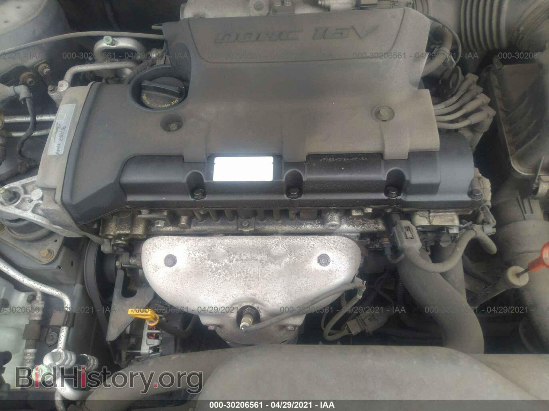 2008 HYUNDAI ELANTRA - VIN: KMHDU46D78U499032 - Фото 10