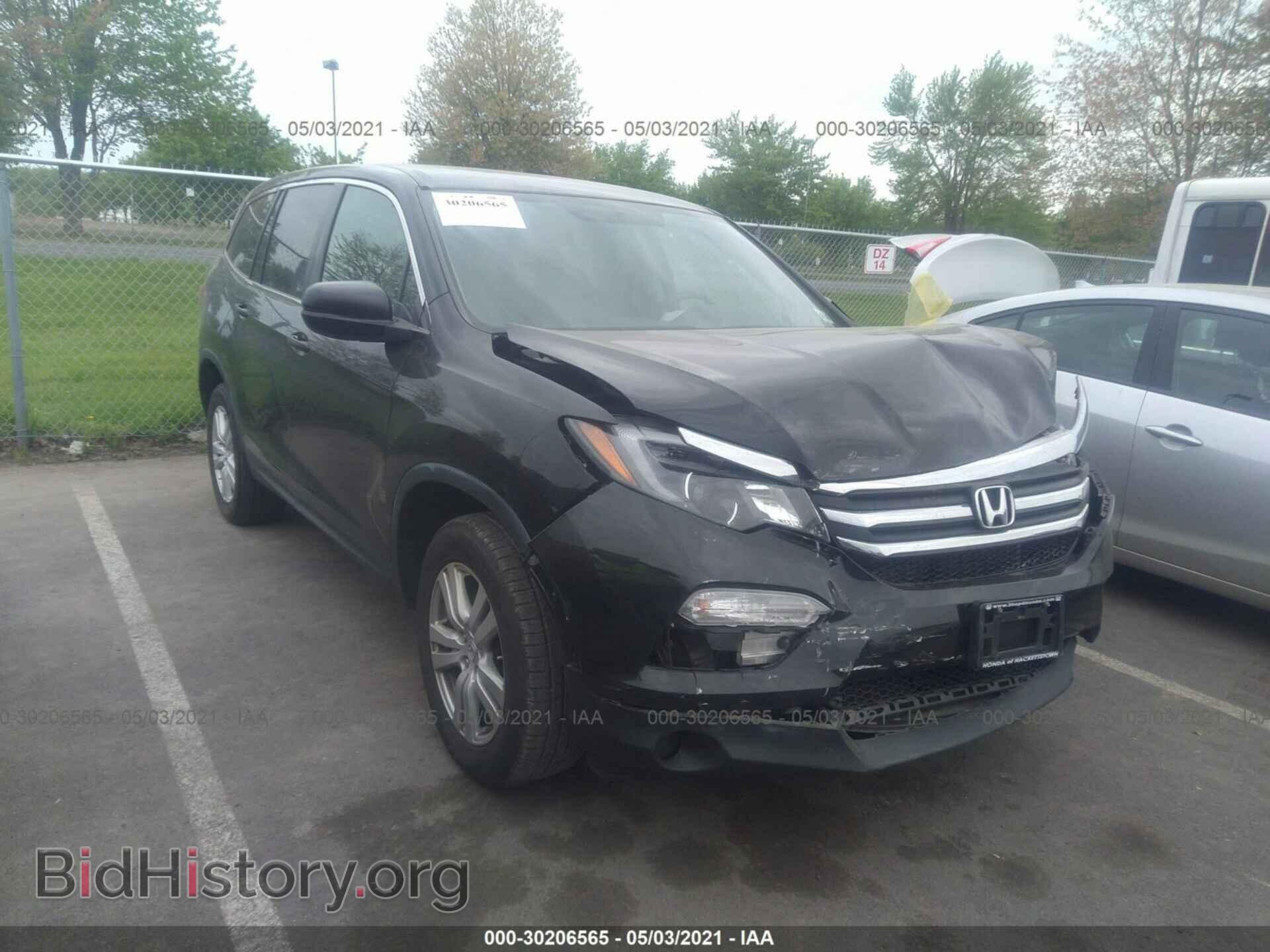 Photo 5FNYF6H10HB041663 - HONDA PILOT 2017