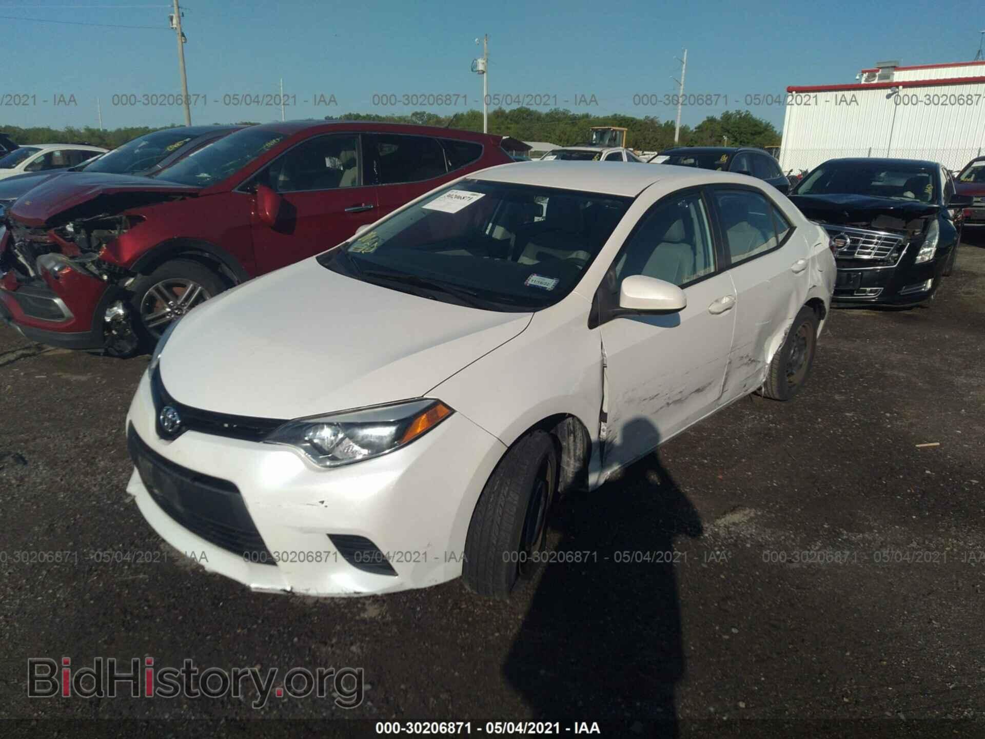 2014 TOYOTA COROLLA - VIN: 5YFBPRHEXEP048420 - Фото 2