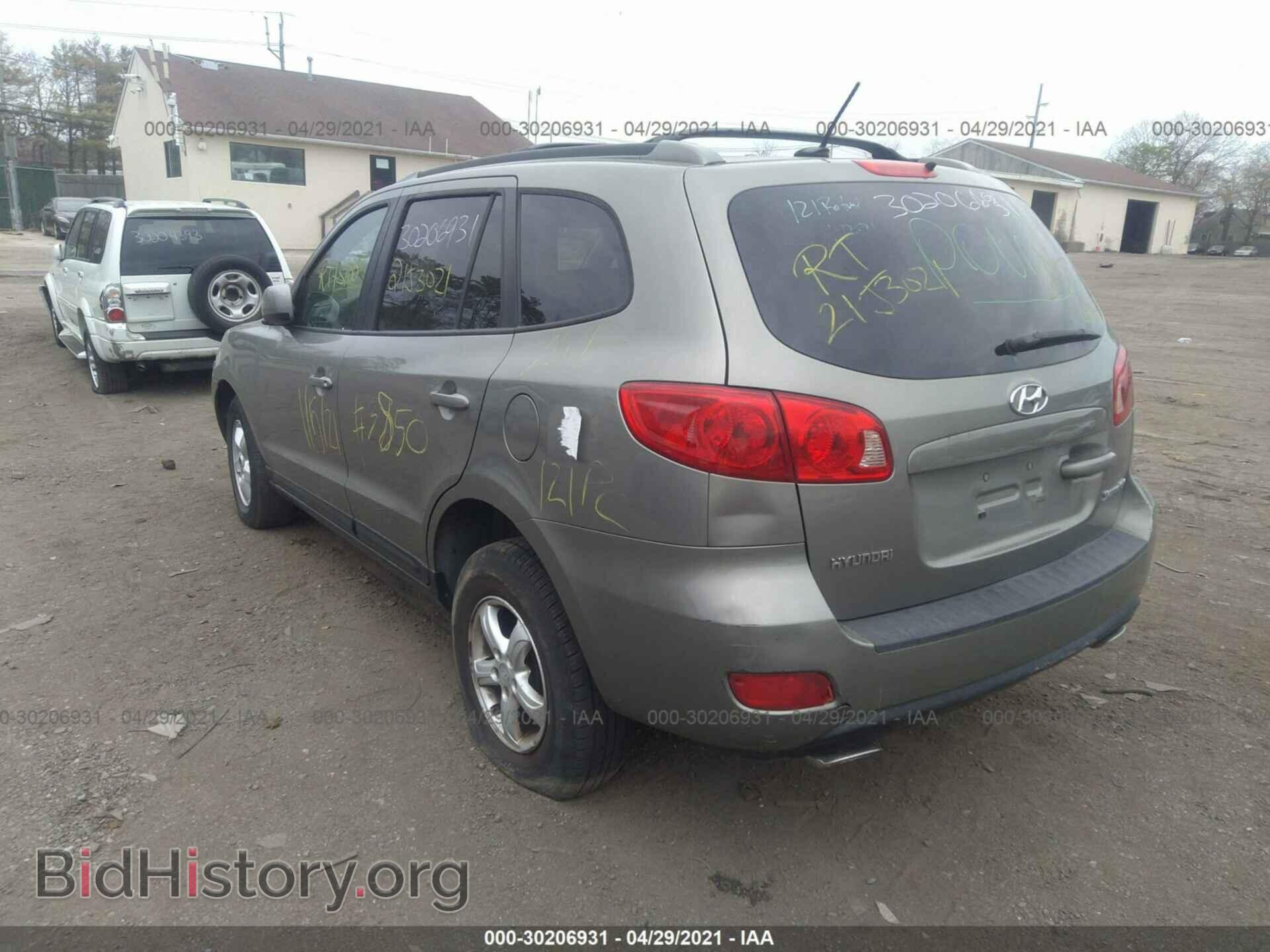 2007 HYUNDAI SANTA FE - VIN: 5NMSG13D37H123200 - Фото 3